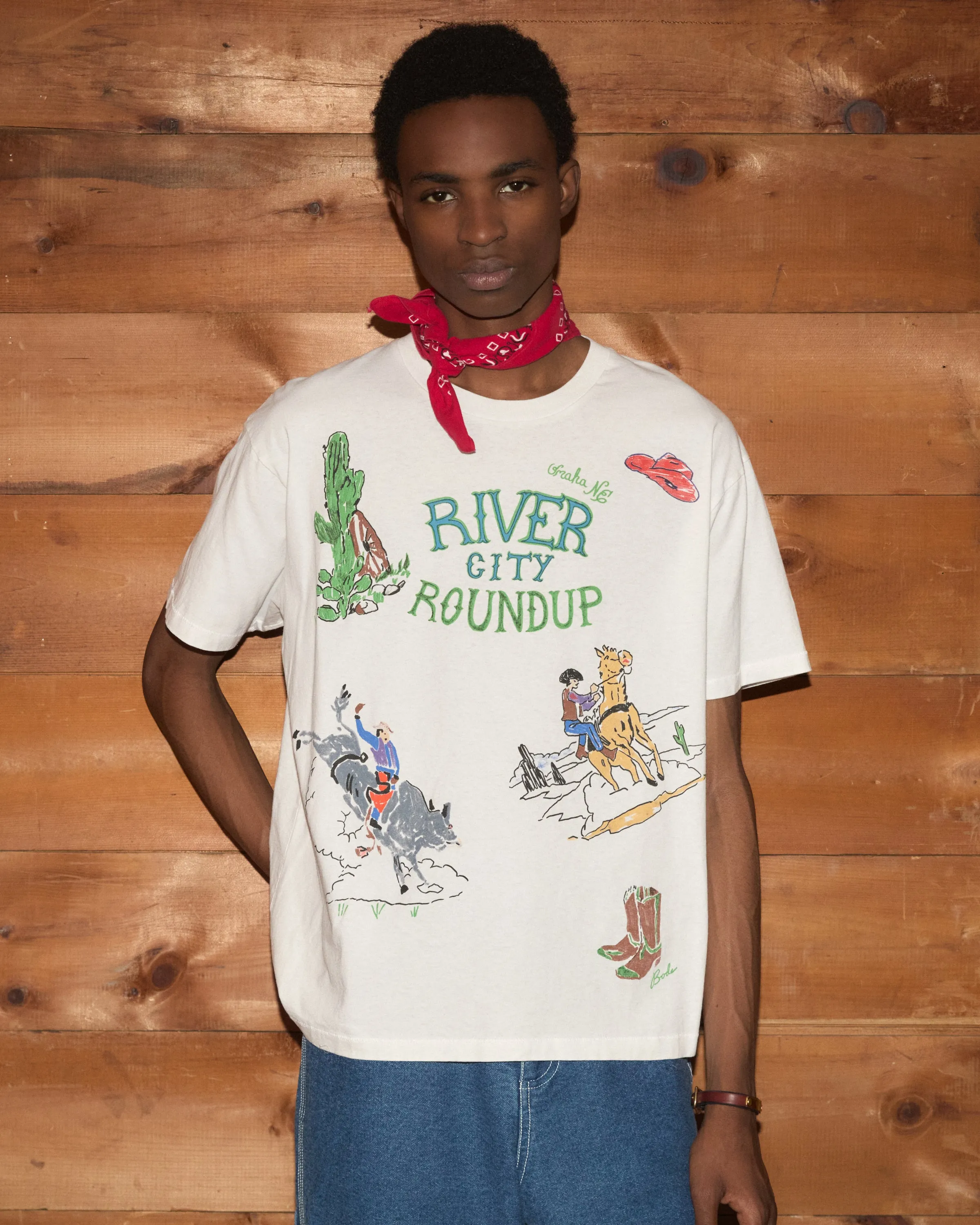River City Tee sold by BODE product image thumbnail 3