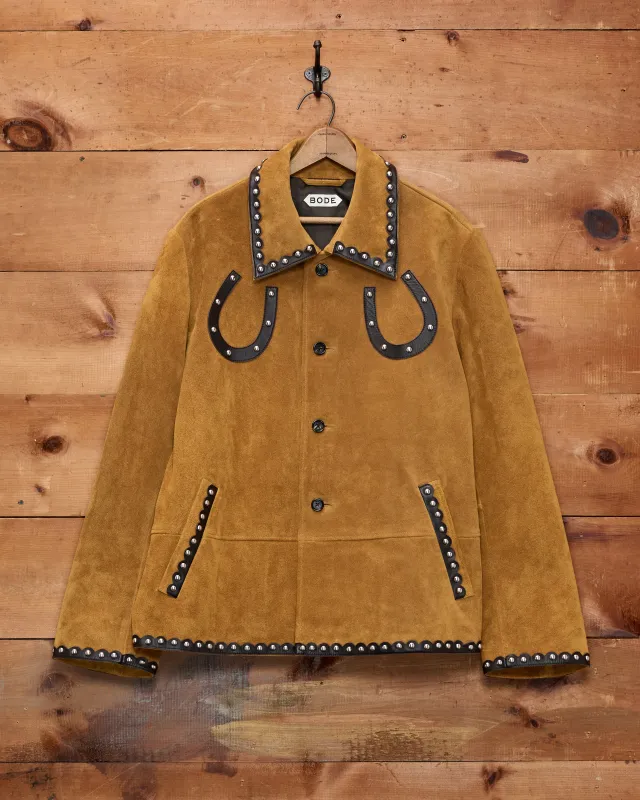 Suede Carson Jacket made by BODE