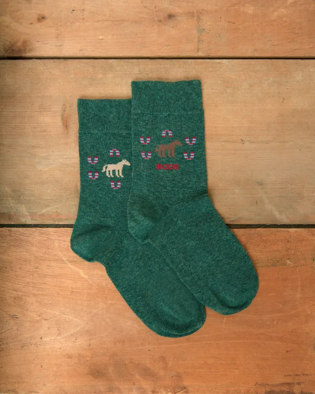 Horseshoe Socks made by BODE