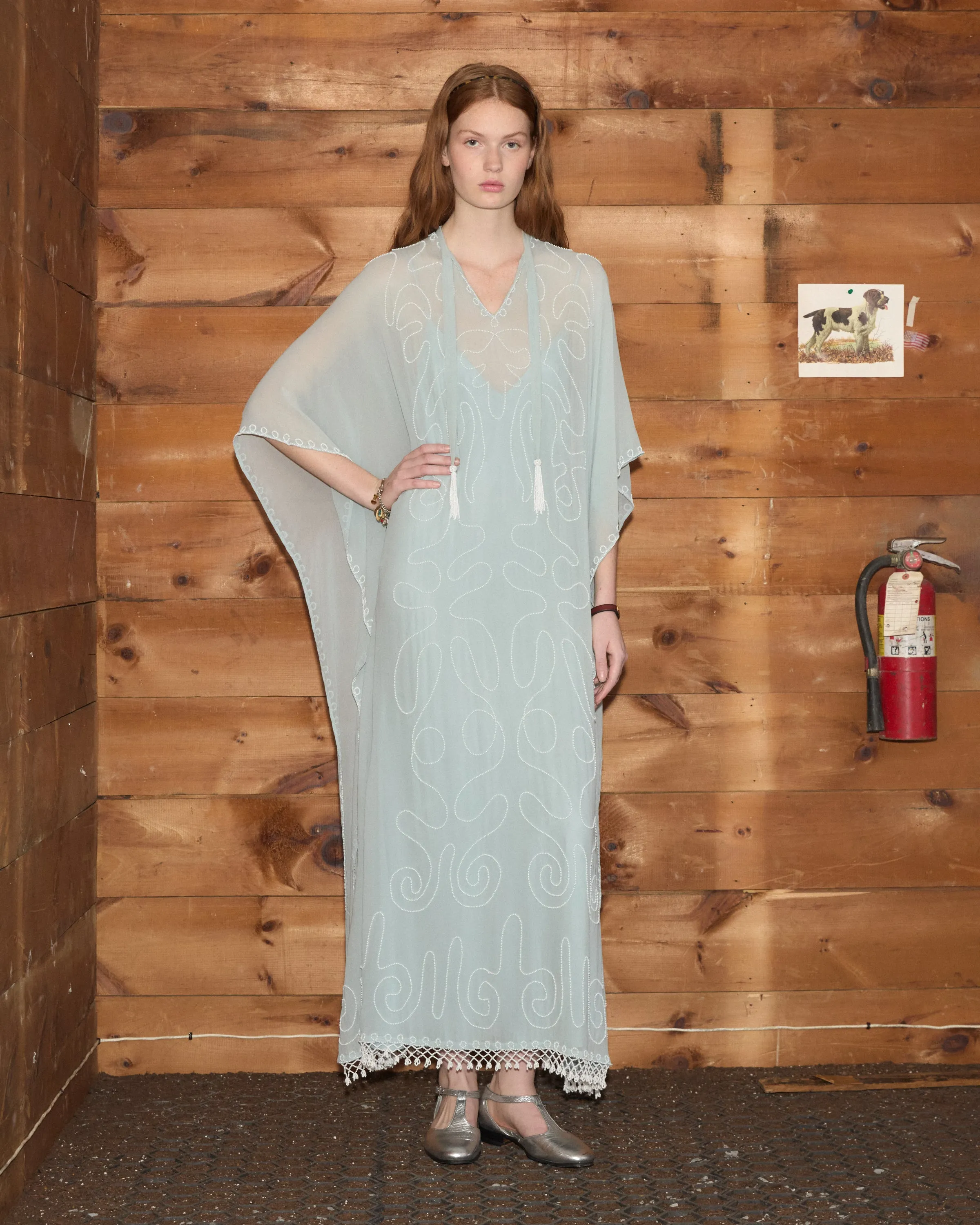 Beaded Cirrus Kaftan sold by BODE product image thumbnail 3