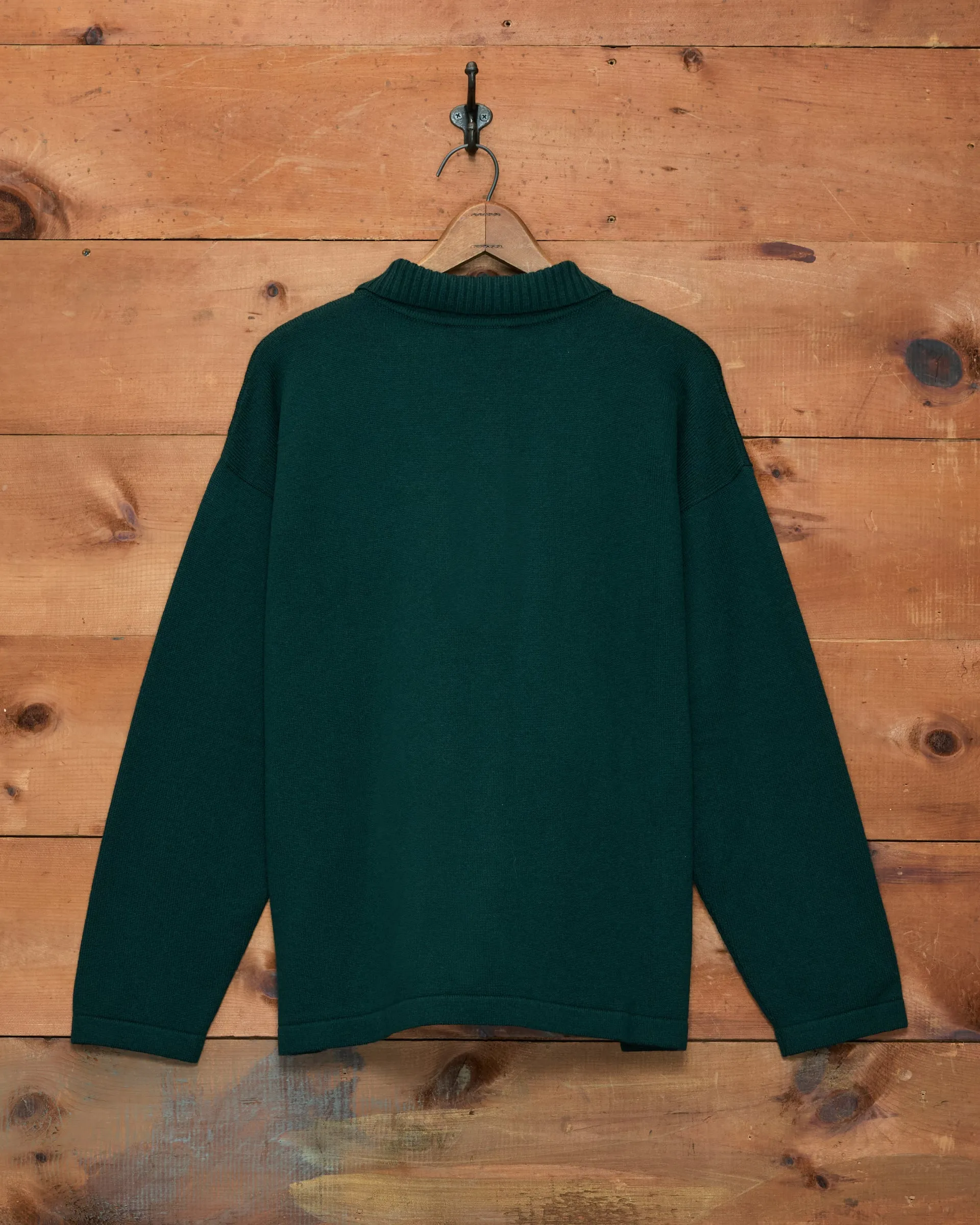 Cowboy Appliqué Polo - Green sold by BODE product image thumbnail 2