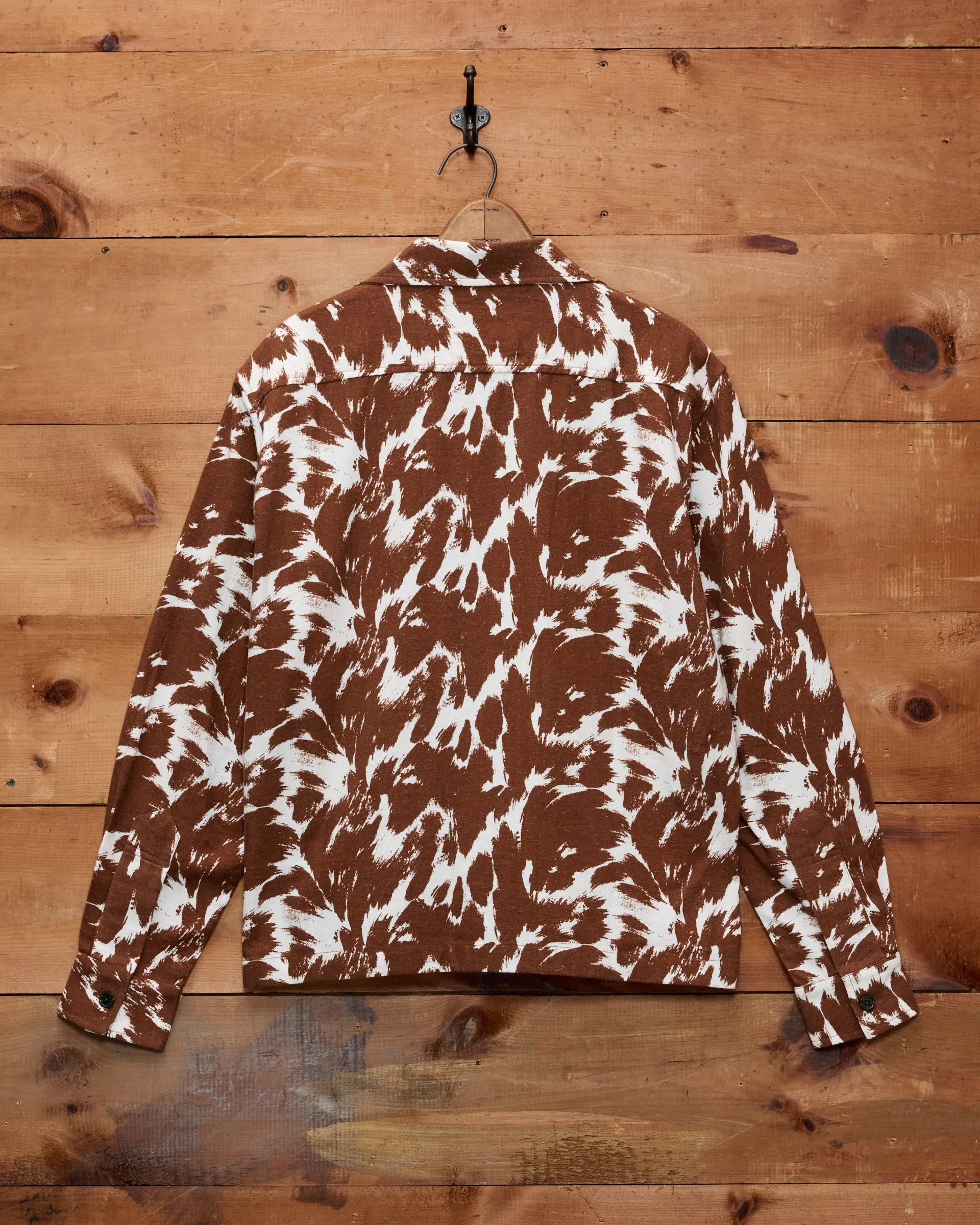 Flannel Cow Print Long Sleeve Shirt sold by BODE product image thumbnail 2