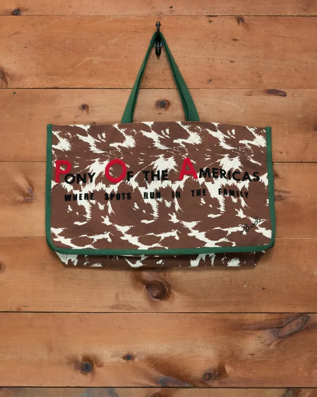 Pony Graphic Tote made by BODE