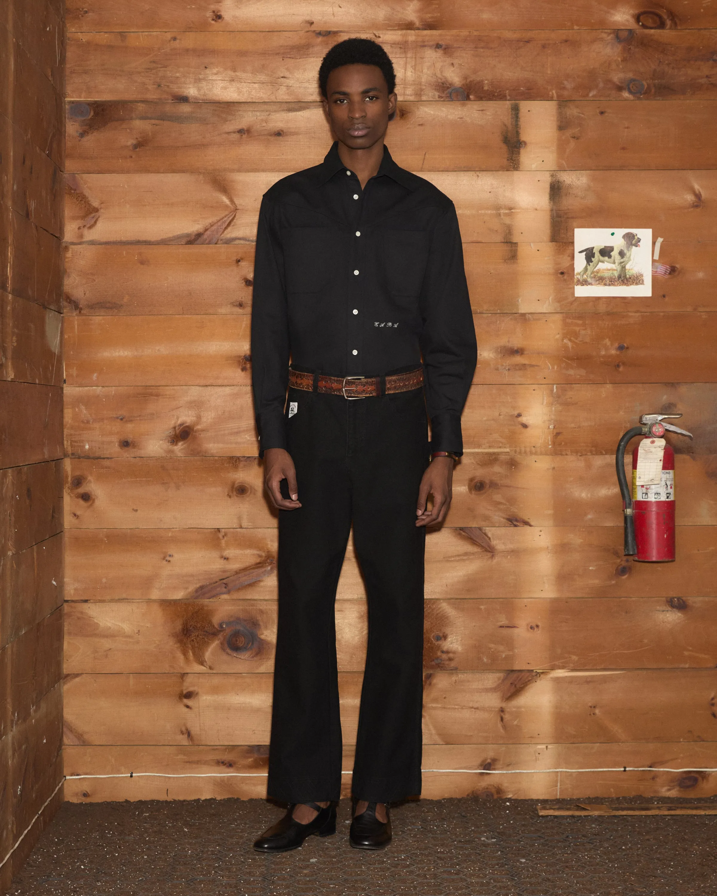 Faille Western Shirt sold by BODE product image thumbnail 4