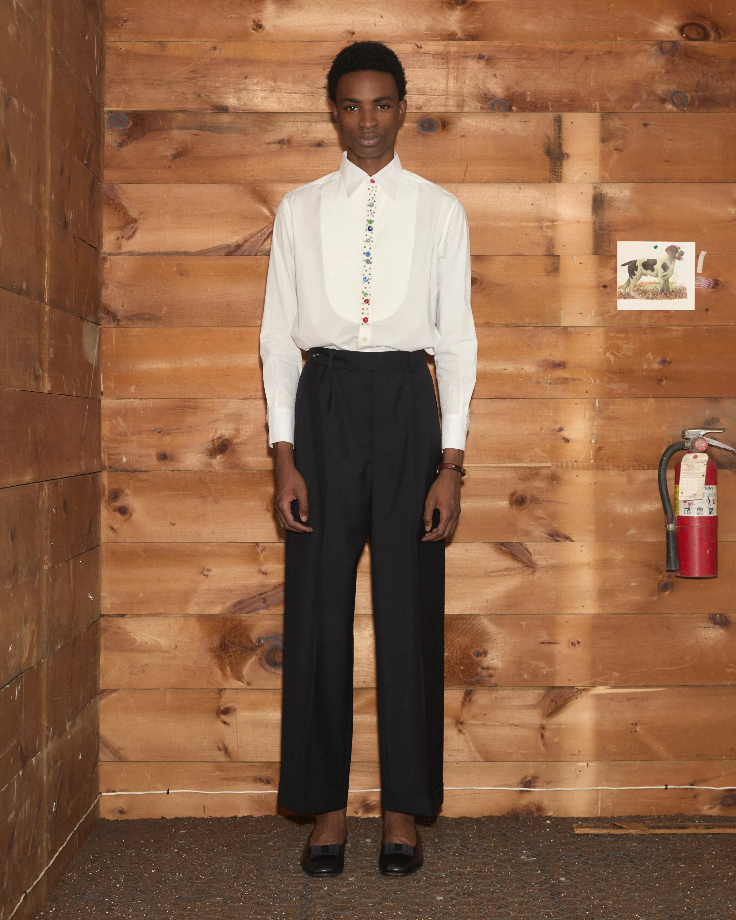 Button Jar Tuxedo Shirt sold by BODE product image thumbnail 4