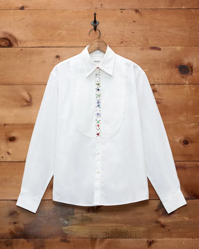 Button Jar Tuxedo Shirt made by BODE