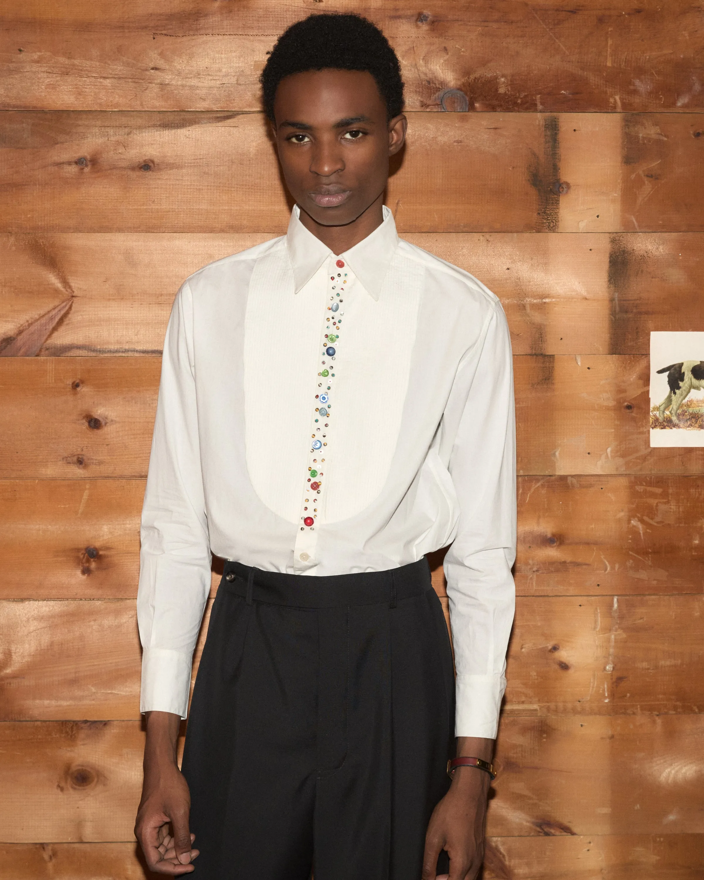 Button Jar Tuxedo Shirt sold by BODE product image thumbnail 3