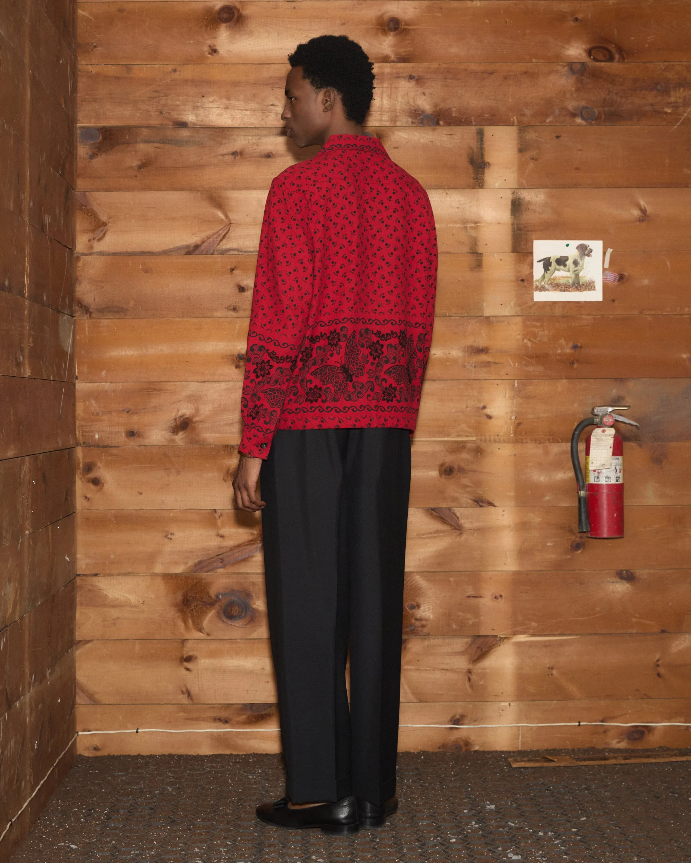 Beaded Kerchief Long Sleeve Shirt sold by BODE product image thumbnail 5
