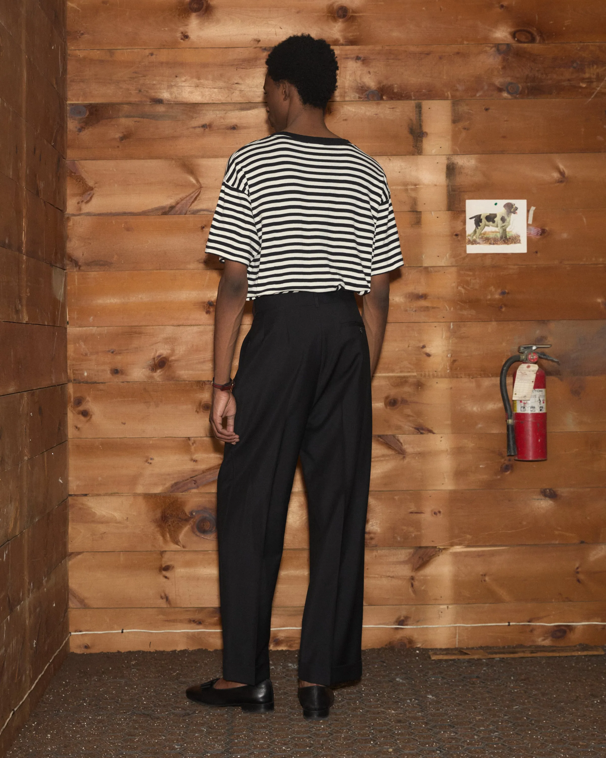 Rib Stripe Rodeo Tee sold by BODE product image thumbnail 4