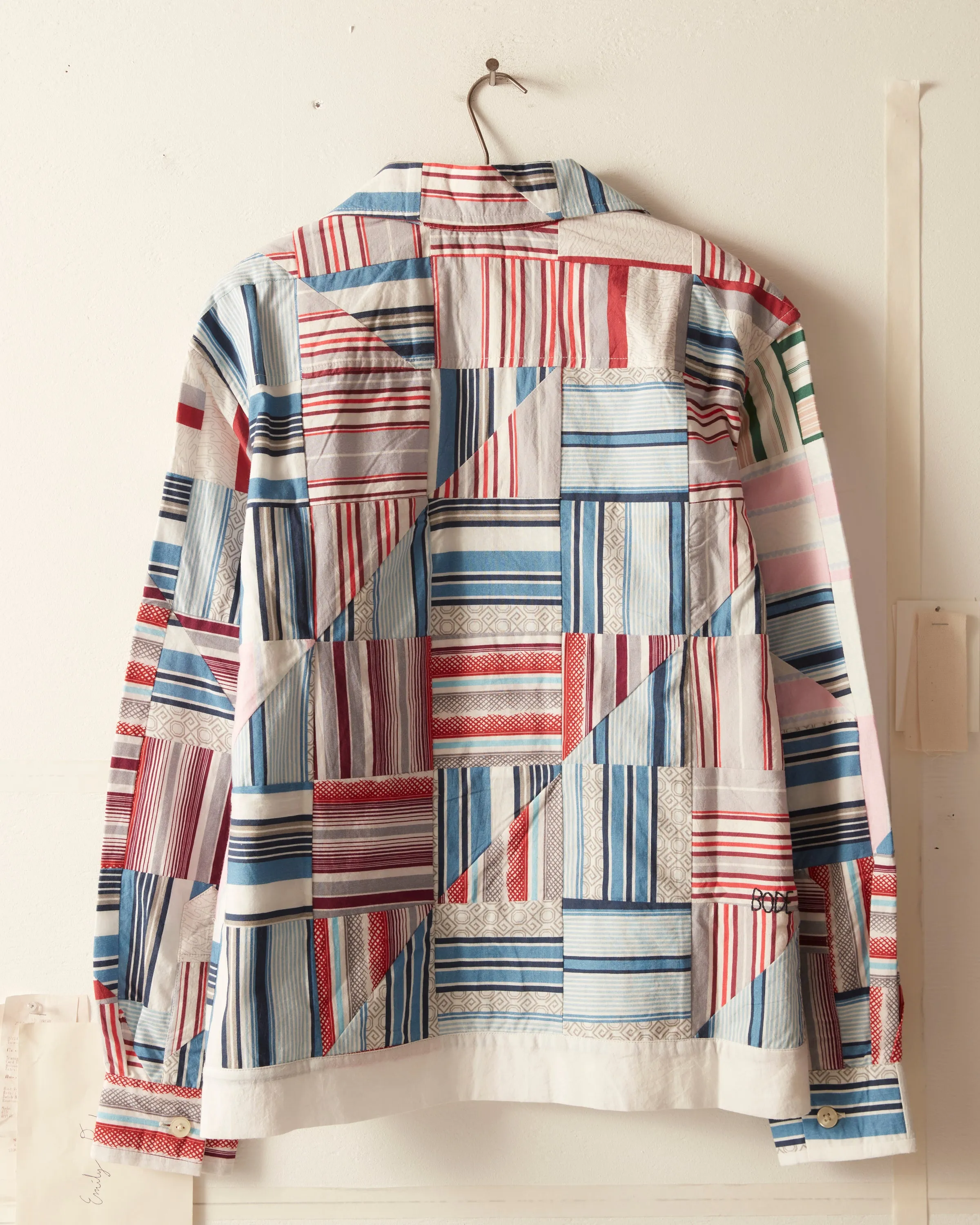 Patchwork Oxford Long Sleeve Shirt sold by BODE product image thumbnail 5