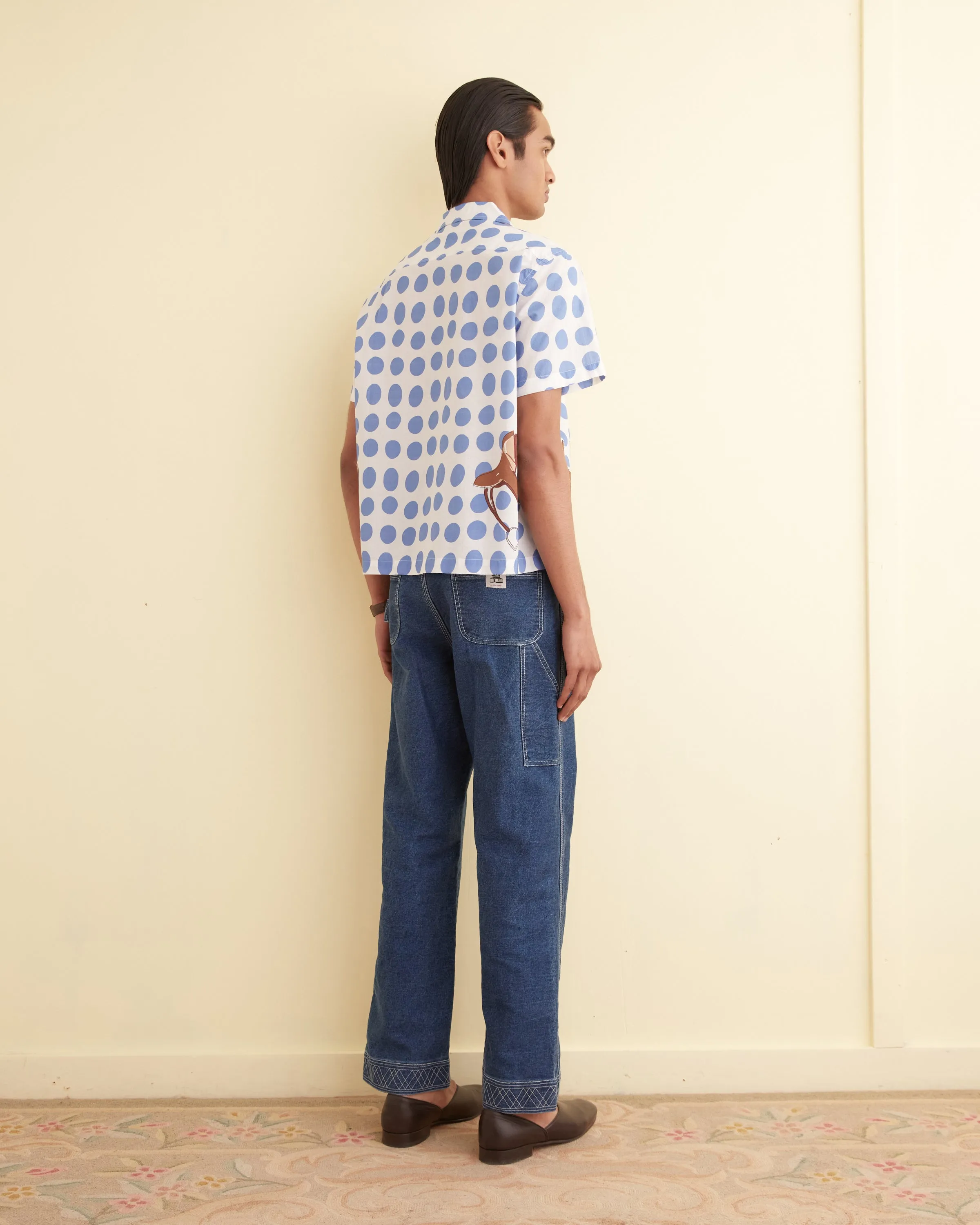 Jockey Dot Short Sleeve Shirt sold by BODE product image thumbnail 3