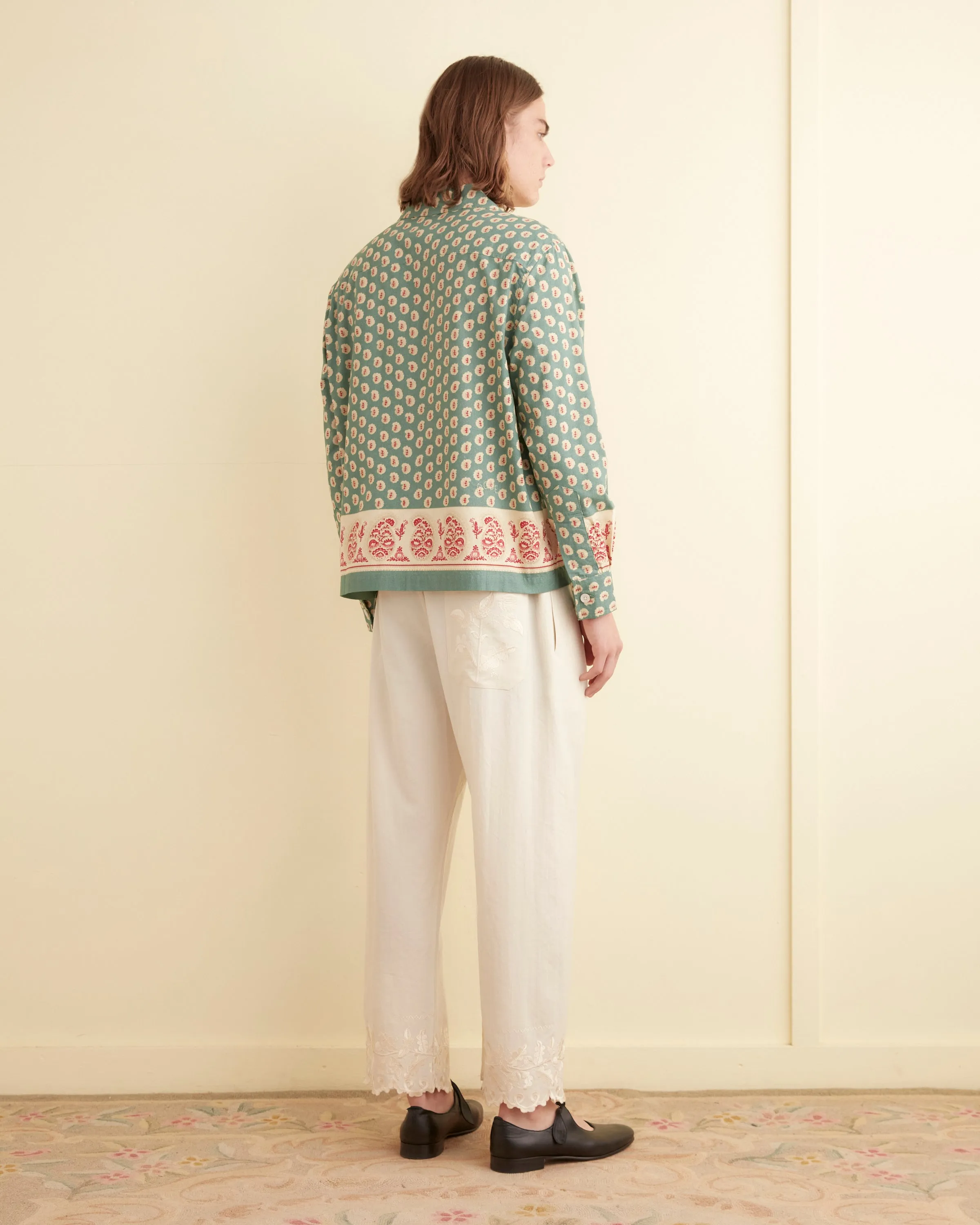 Paisley Frame Long Sleeve Shirt sold by BODE product image thumbnail 3