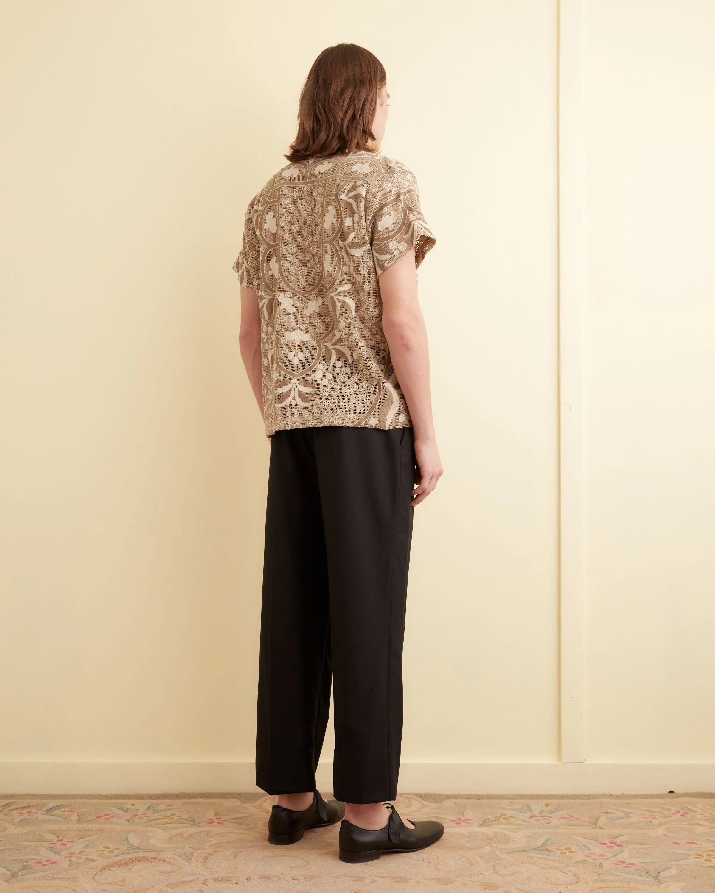 Filet Filigree Short Sleeve Shirt sold by BODE product image thumbnail 3