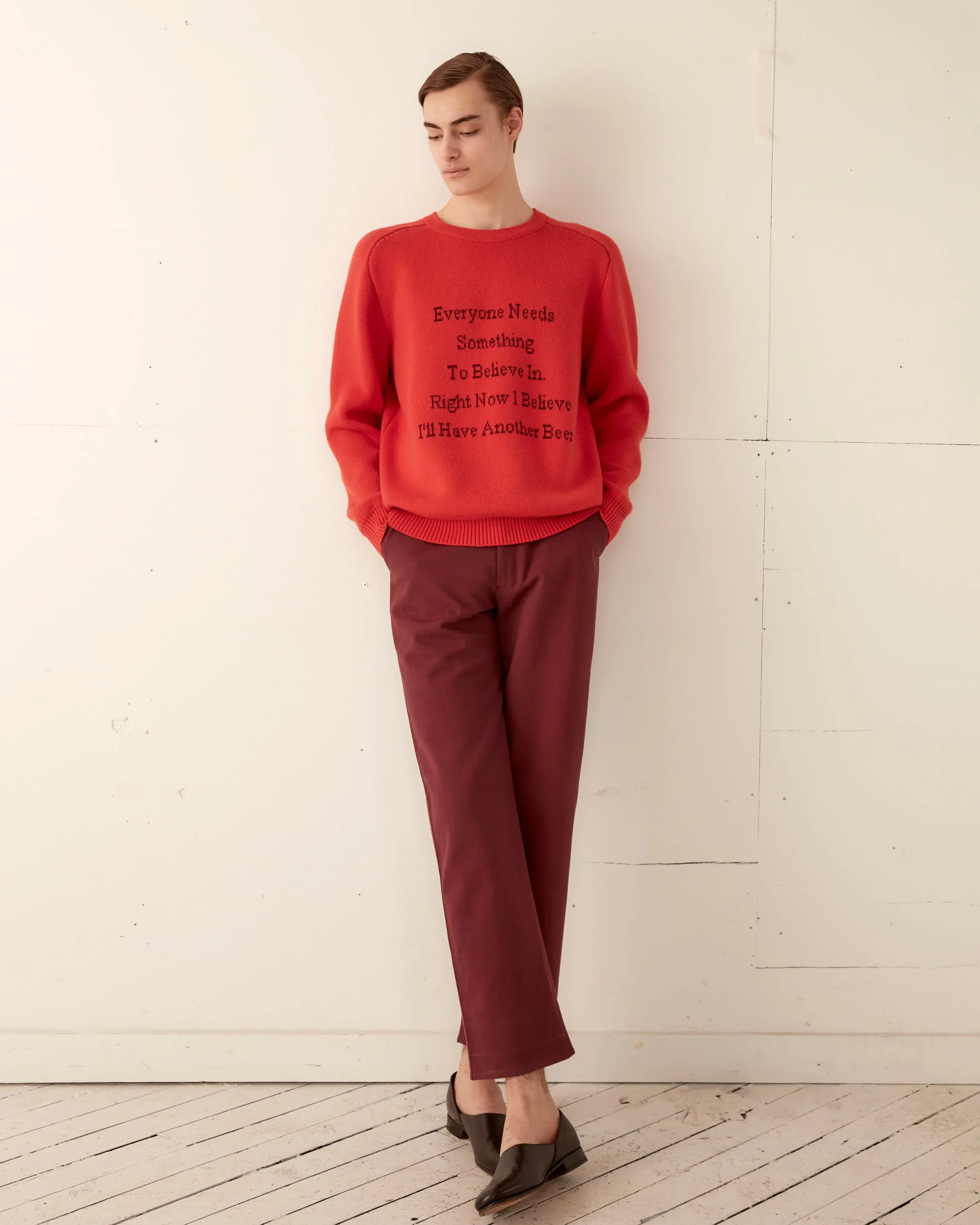 Another Beer Sweater - Orange sold by BODE product image thumbnail 2