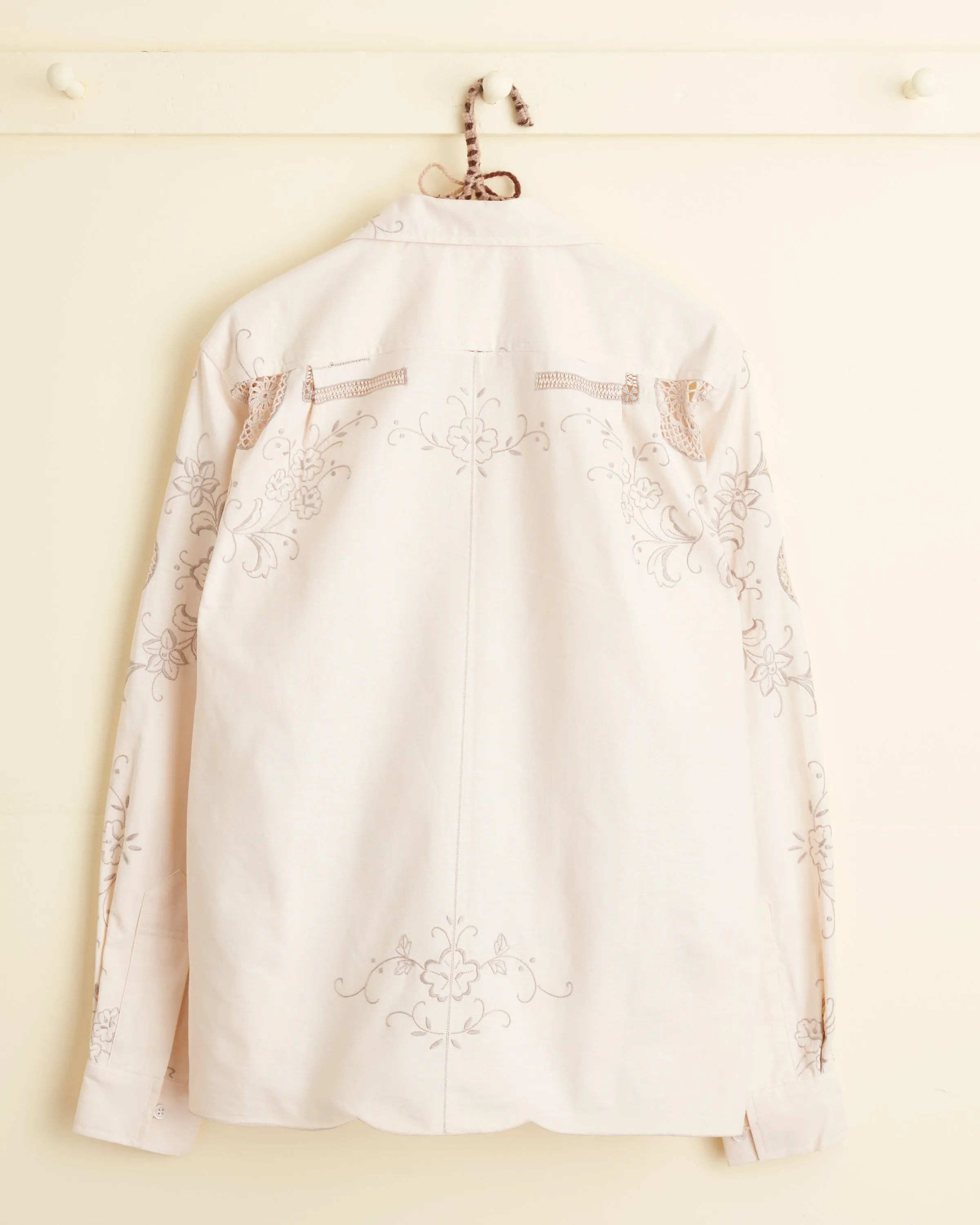 Floral Grate Long Sleeve Shirt - S sold by BODE product image thumbnail 3