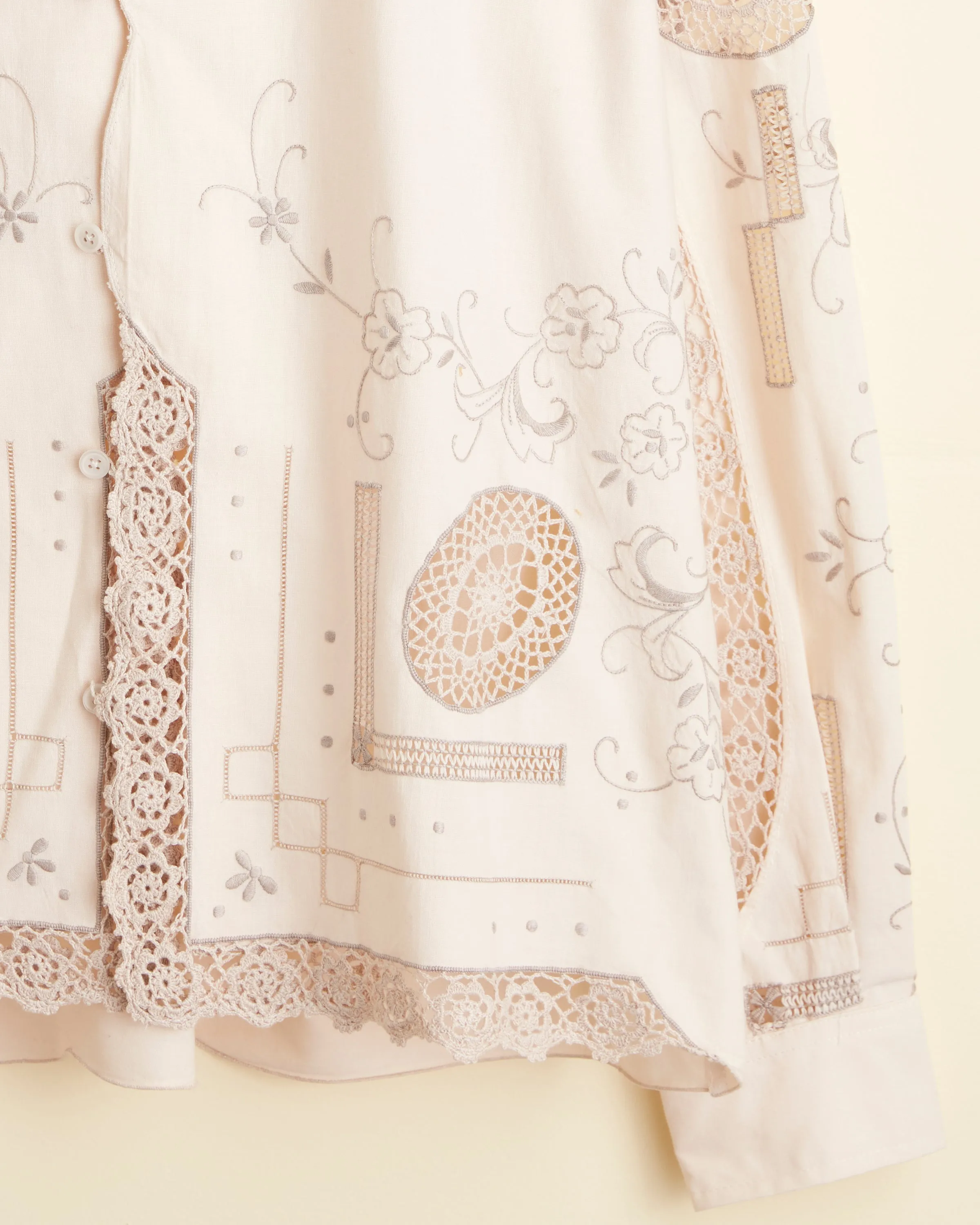 Floral Grate Long Sleeve Shirt - S sold by BODE product image thumbnail 2