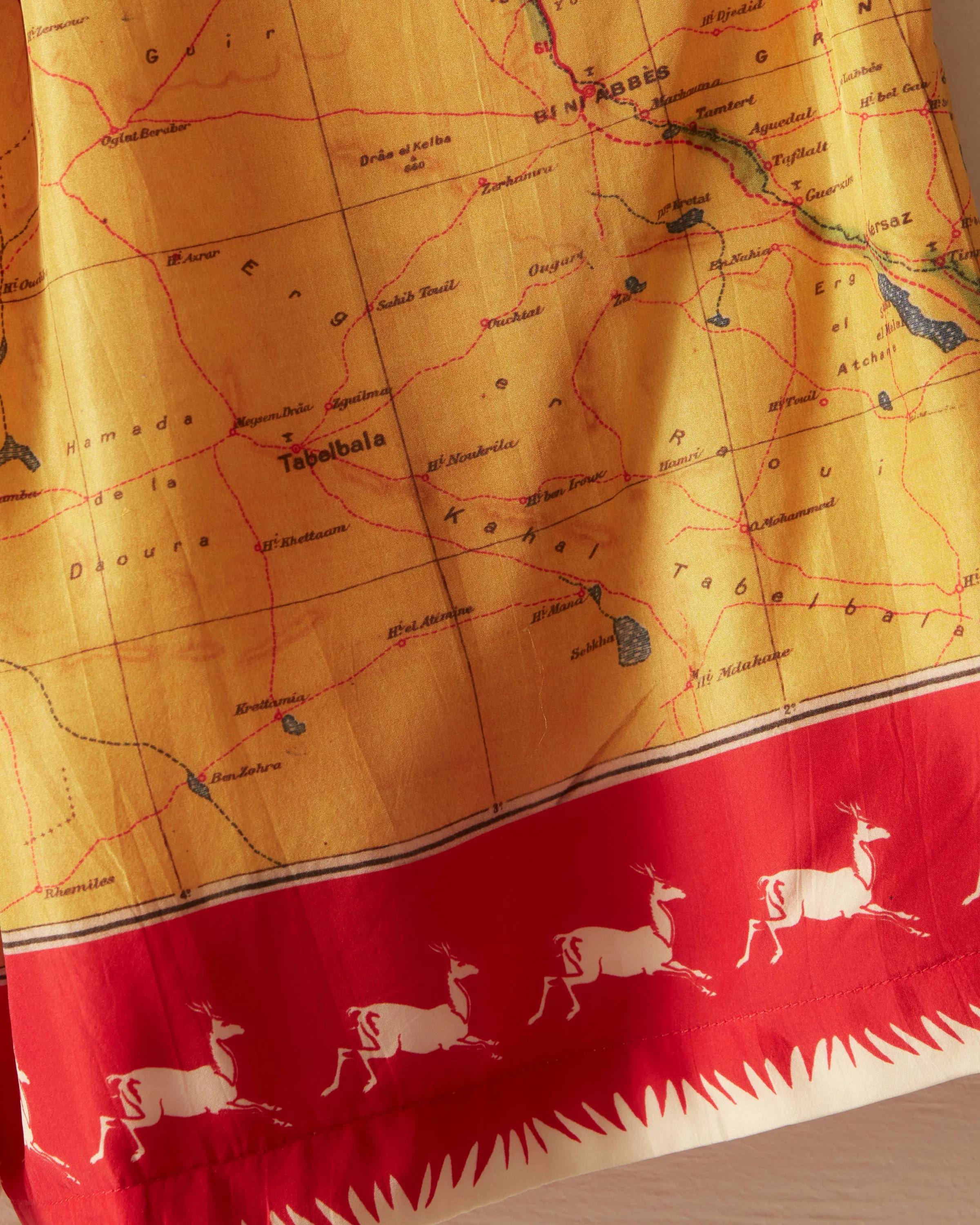 Morocco Map Shorts sold by BODE product image thumbnail 3