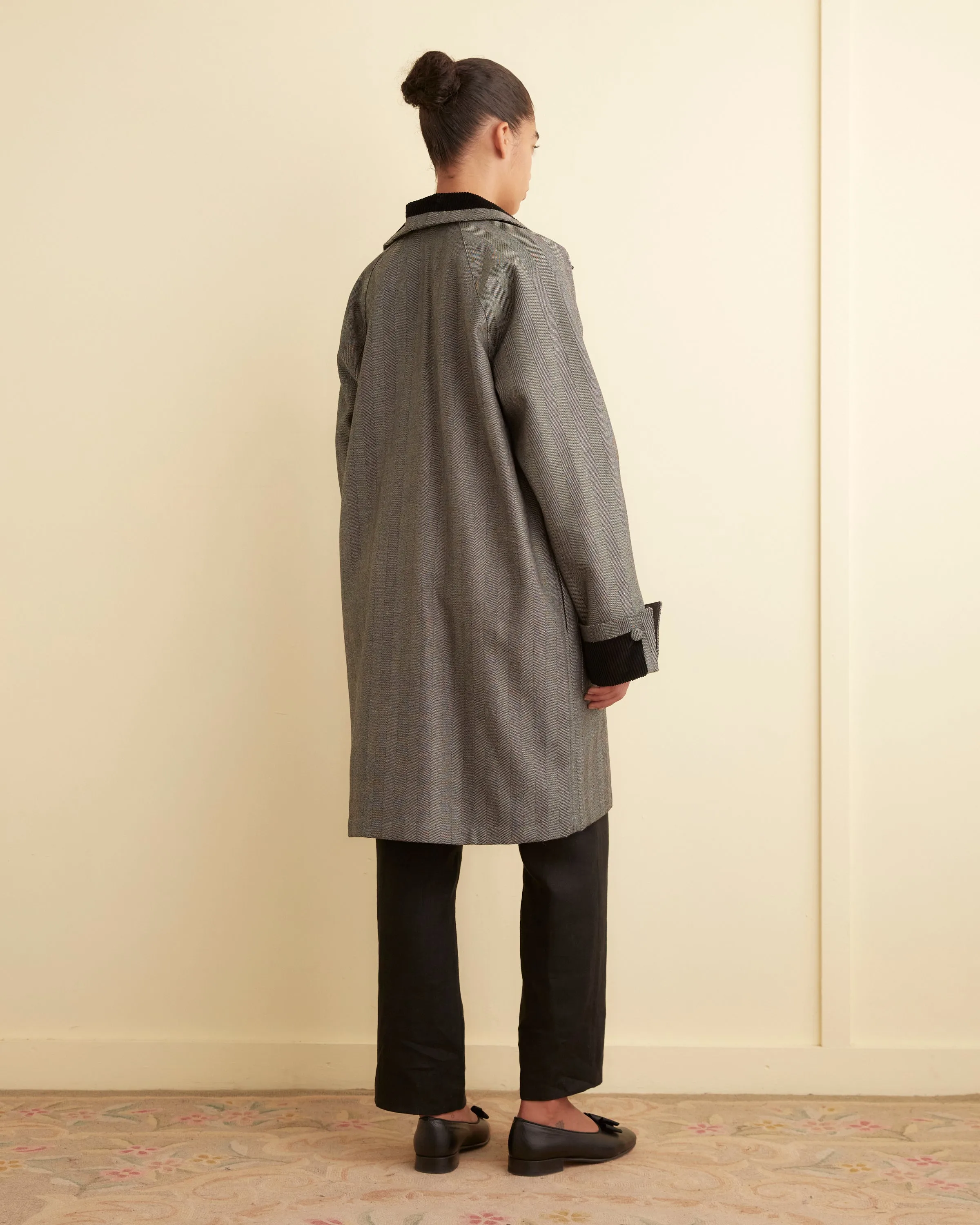 Herringbone Rennie Coat sold by BODE product image thumbnail 3