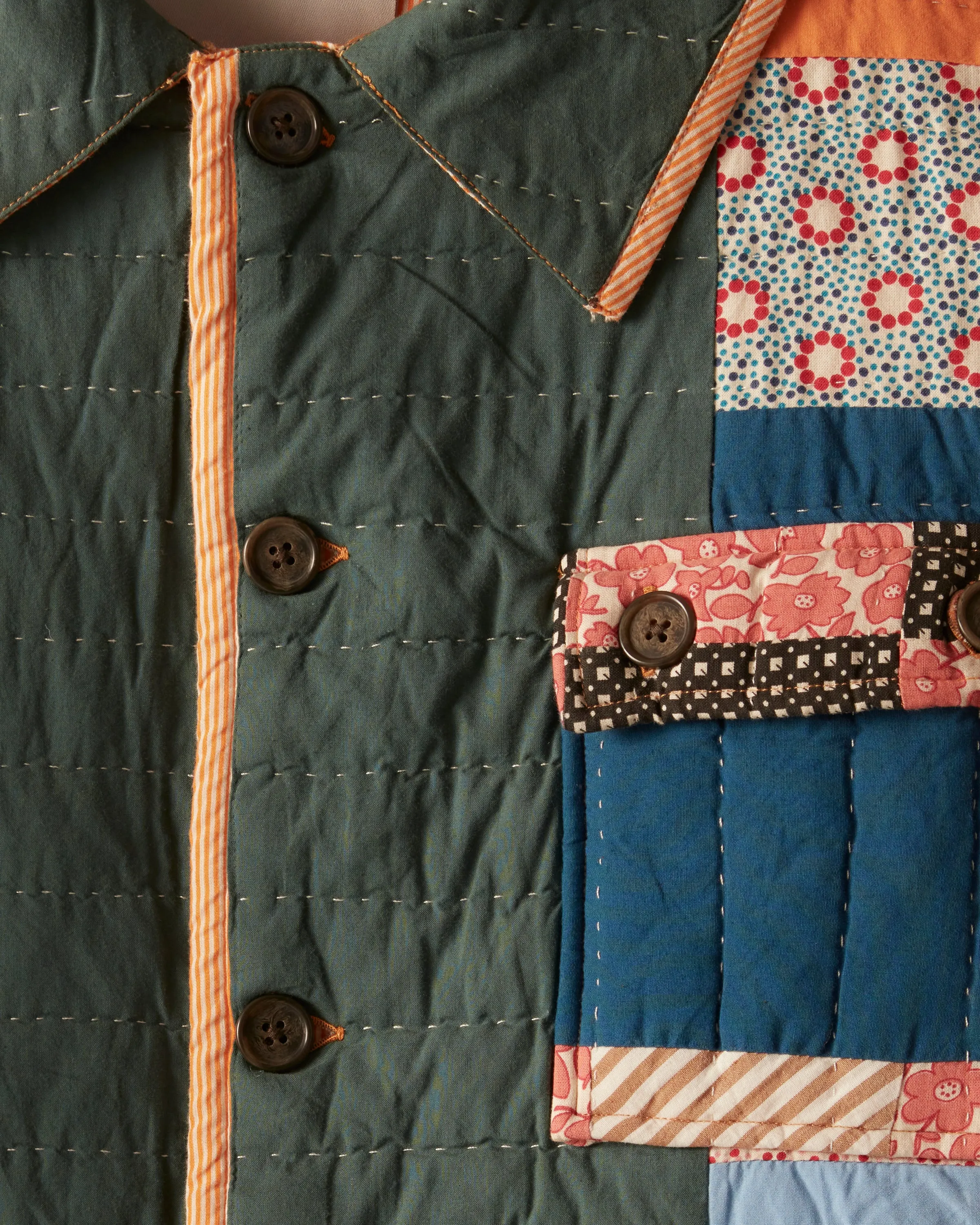 Dotted Daisy Quilt Workwear Jacket sold by BODE product image thumbnail 3