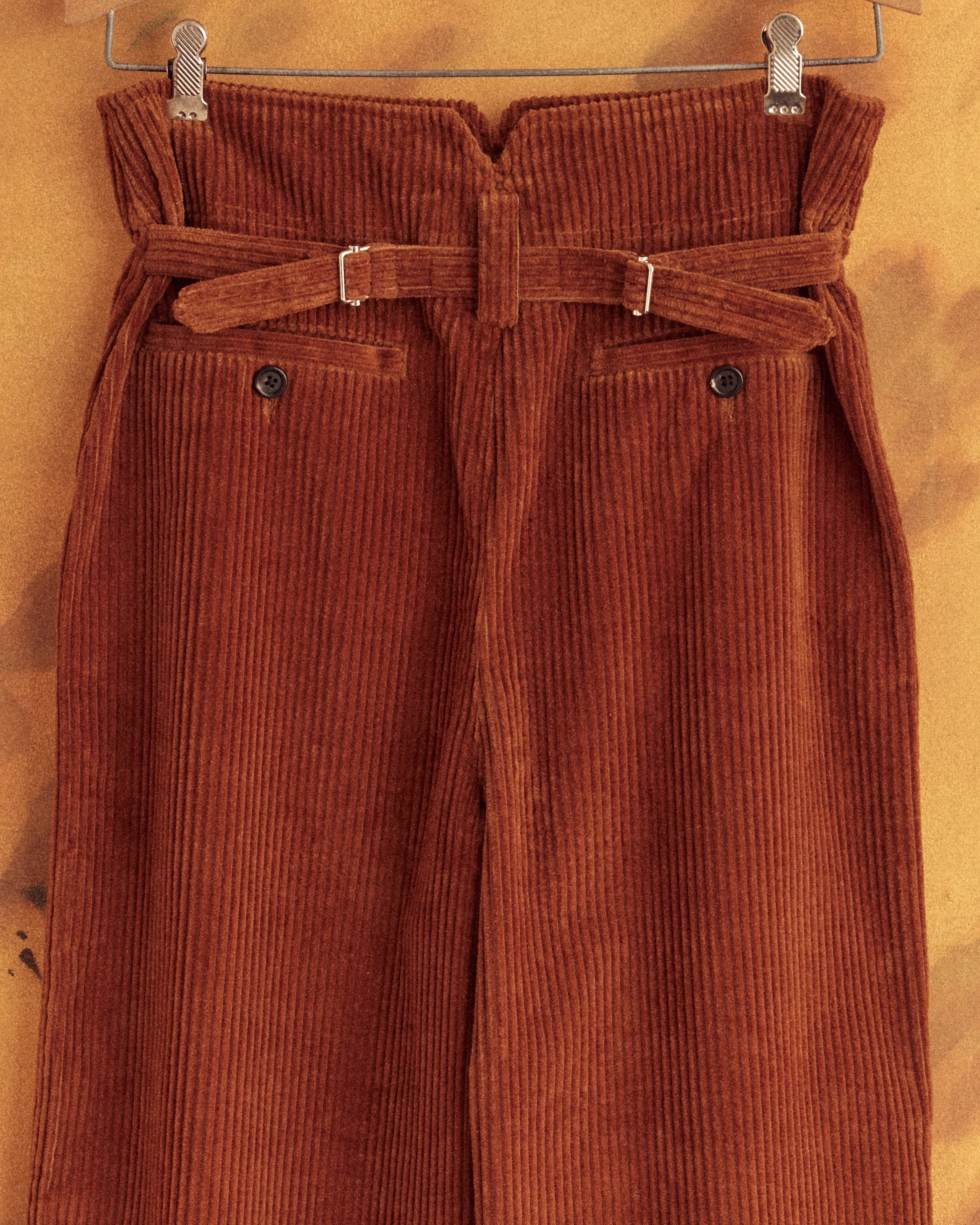 Corduroy Shakey Trousers - Brown sold by BODE product image thumbnail 5