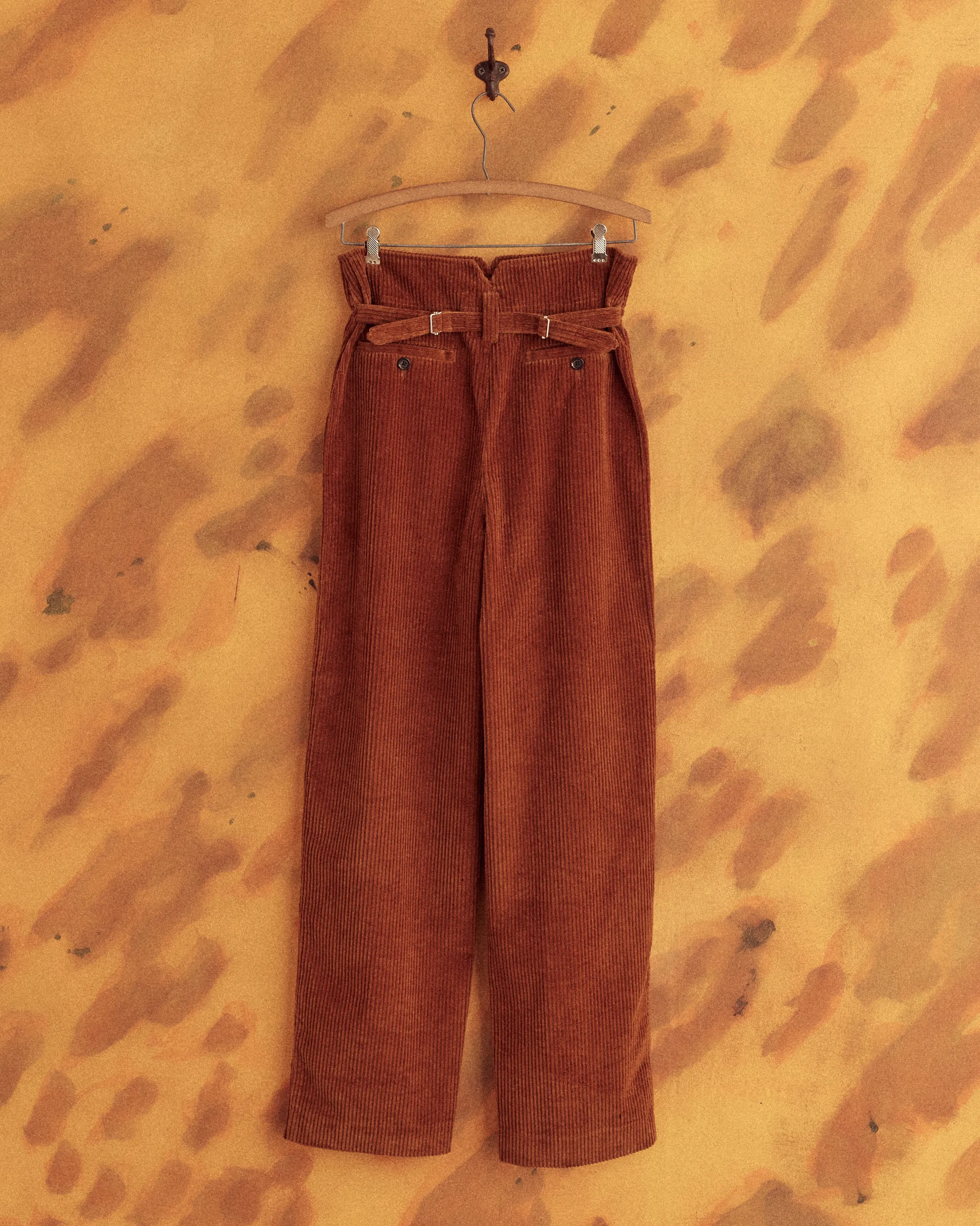 Corduroy Shakey Trousers - Brown sold by BODE product image thumbnail 4