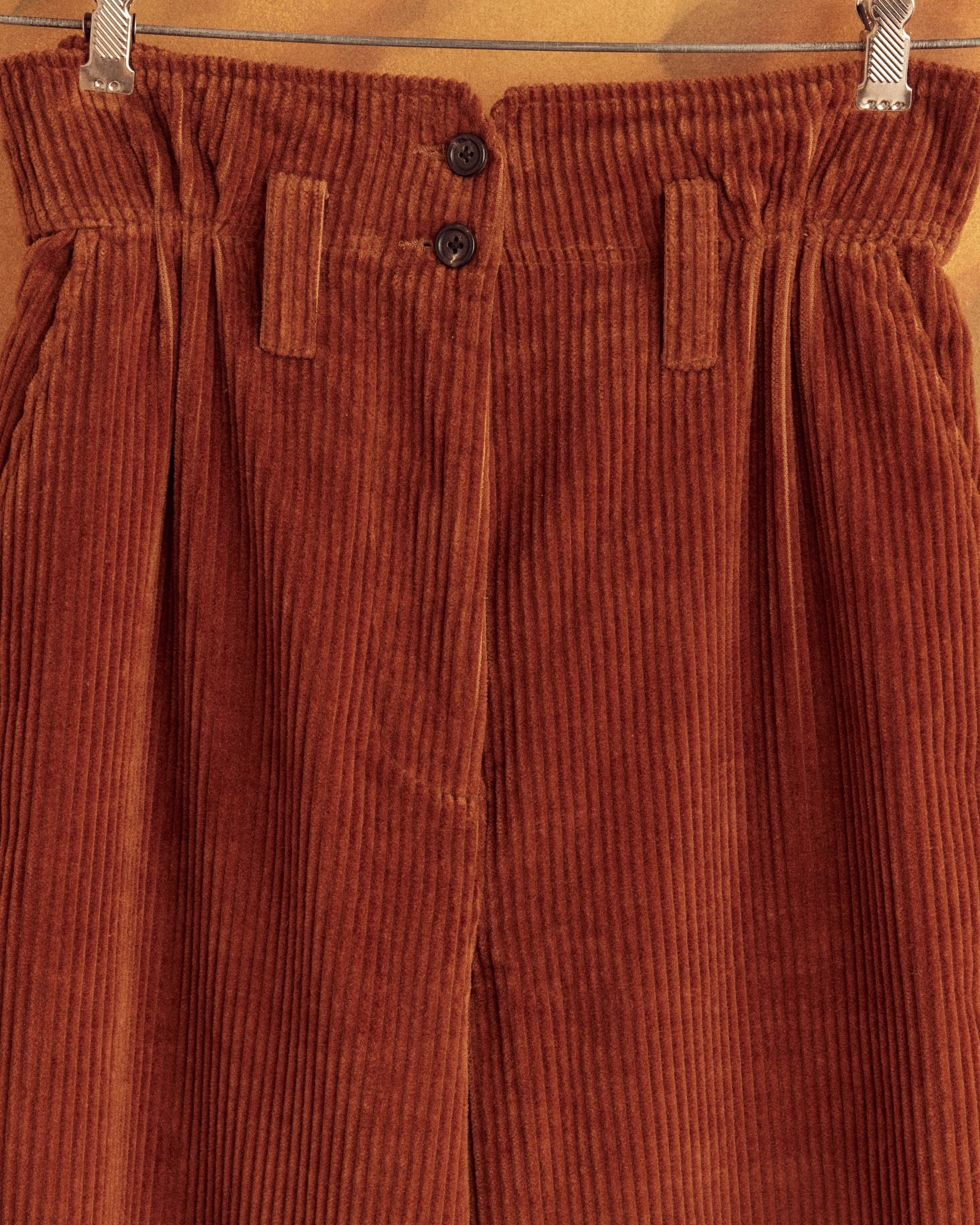 Corduroy Shakey Trousers - Brown sold by BODE product image thumbnail 3