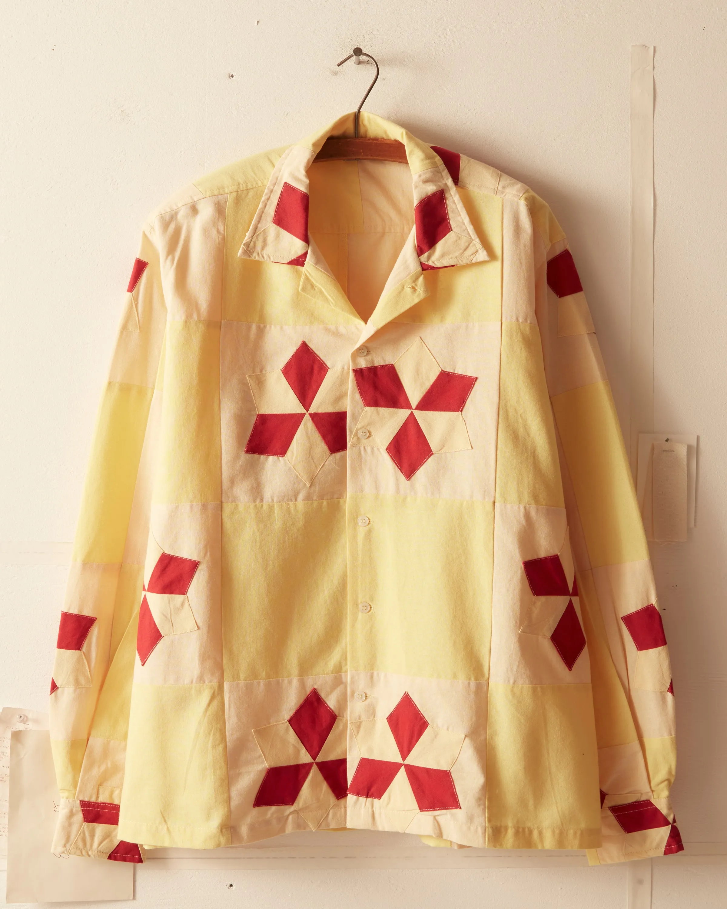 Novel Star Quilt Long Sleeve Shirt sold by BODE product image thumbnail 2
