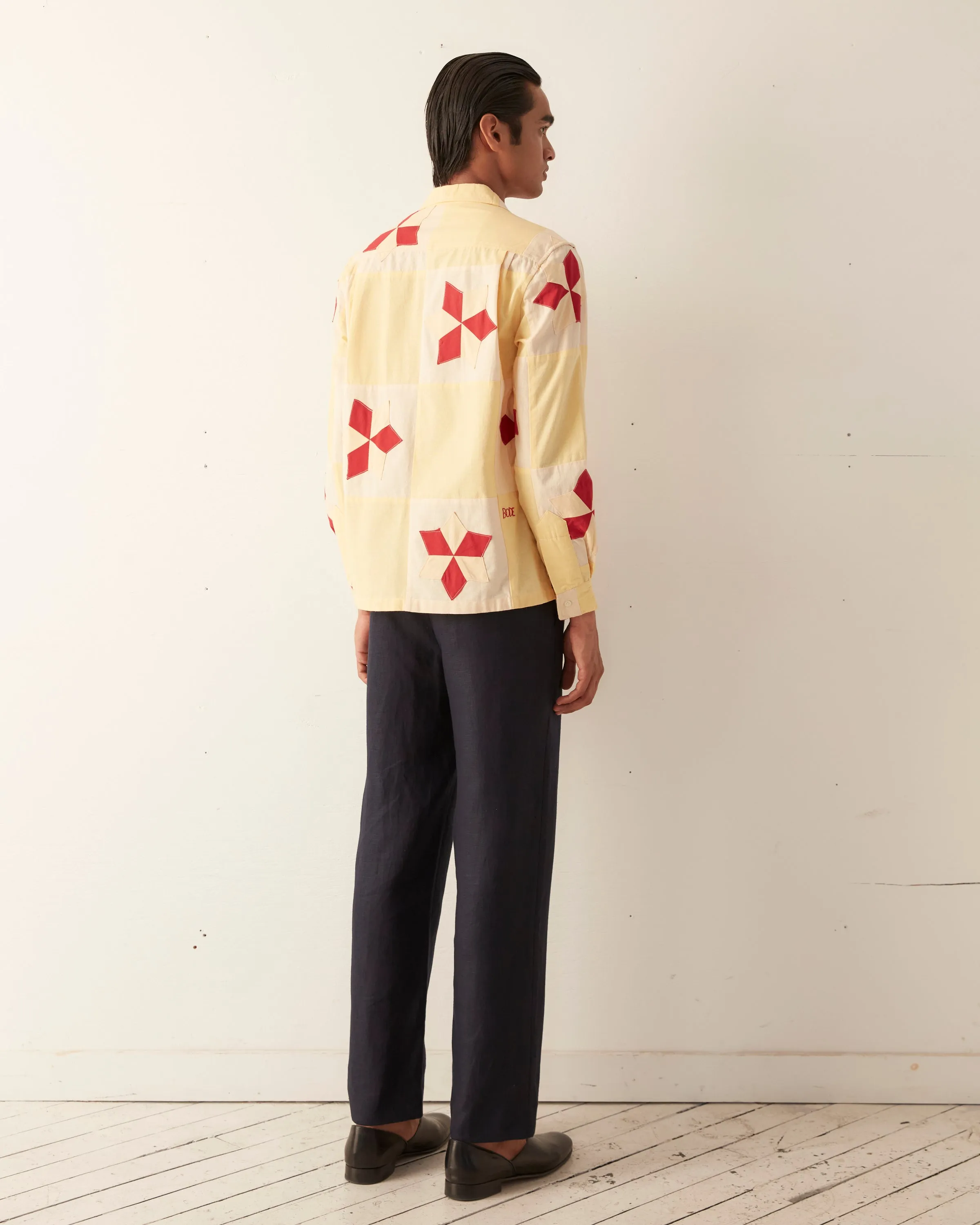 Novel Star Quilt Long Sleeve Shirt sold by BODE product image thumbnail 4