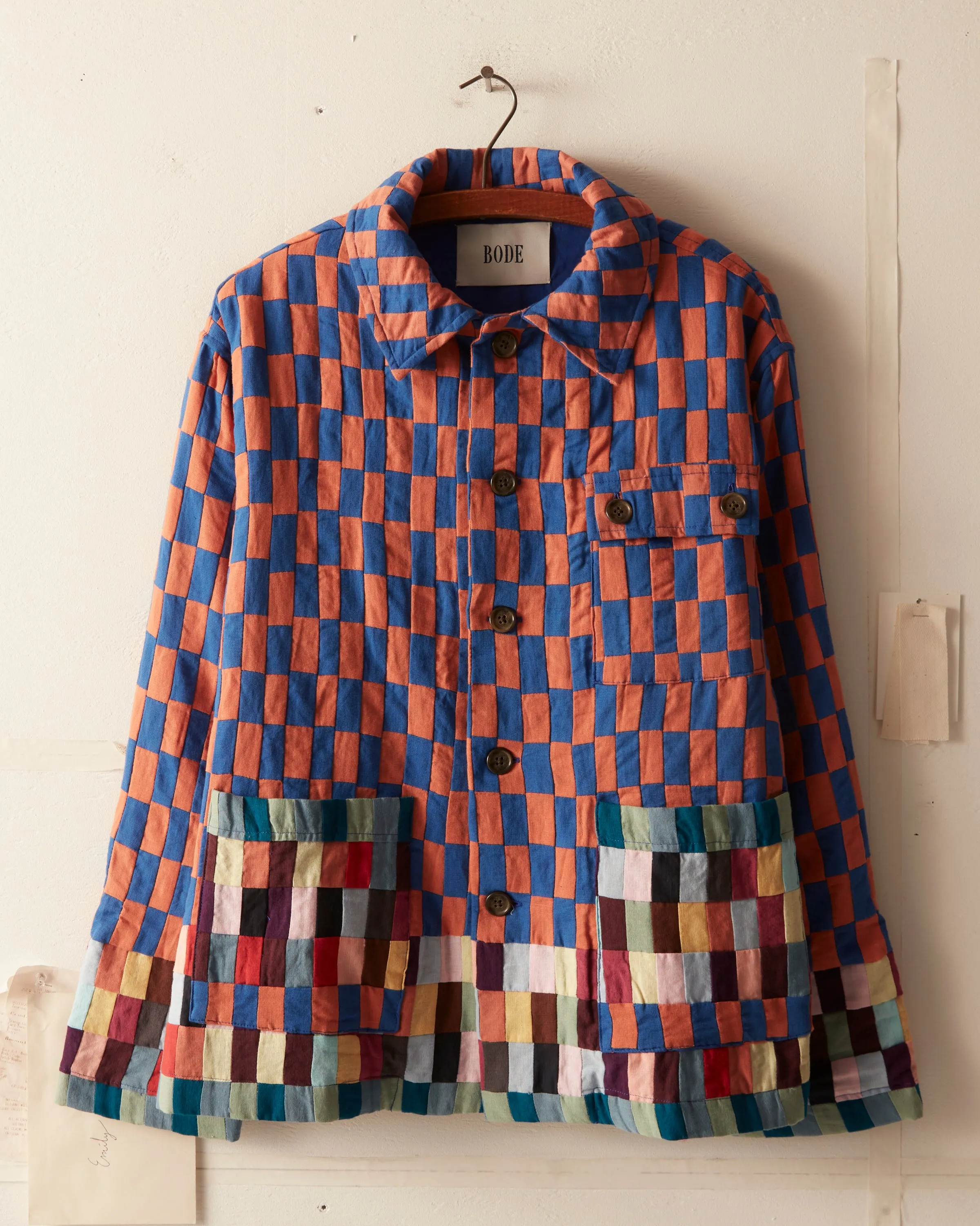Mini Patchwork Workwear Jacket sold by BODE