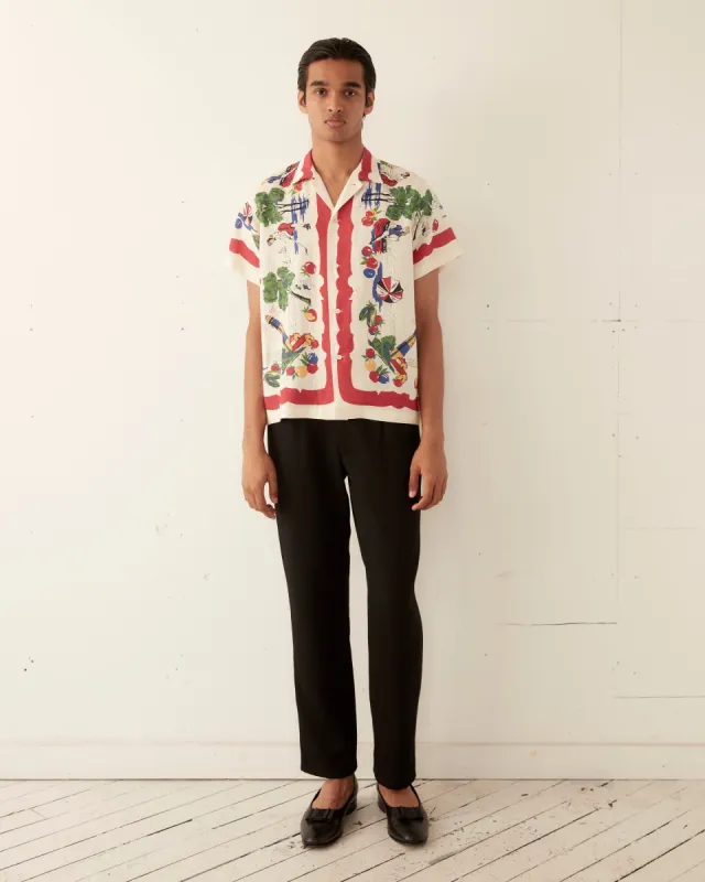 Garden State Short Sleeve Shirt made by BODE