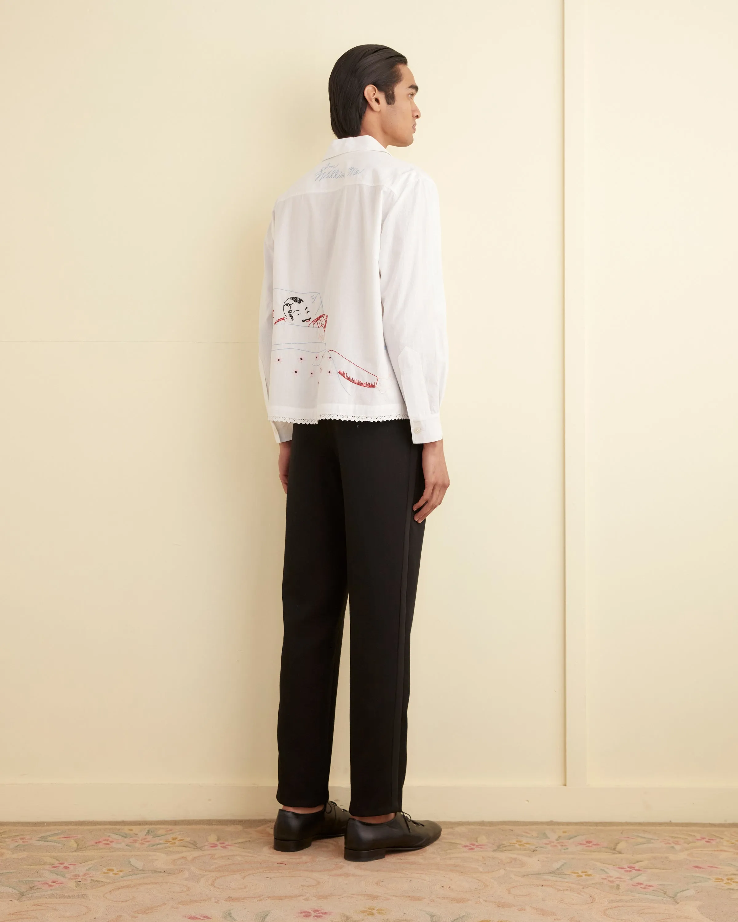 His-and-Hers Long Sleeve Shirt sold by BODE product image thumbnail 3