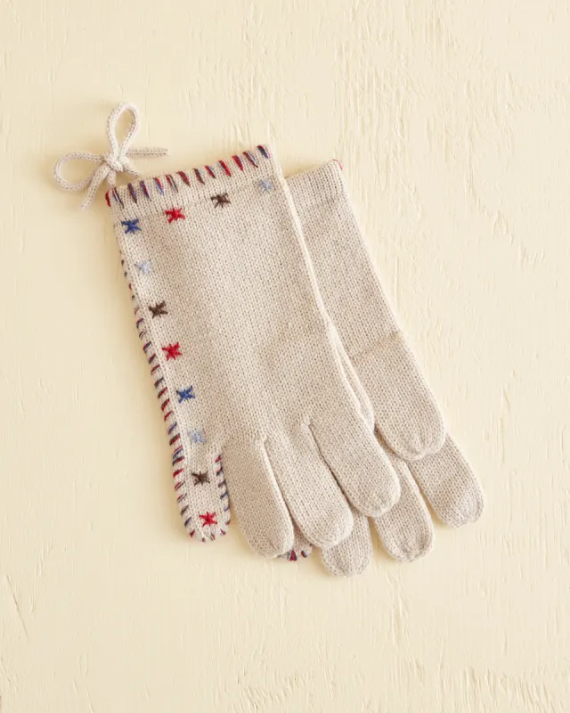 Tiny Star Gloves sold by BODE