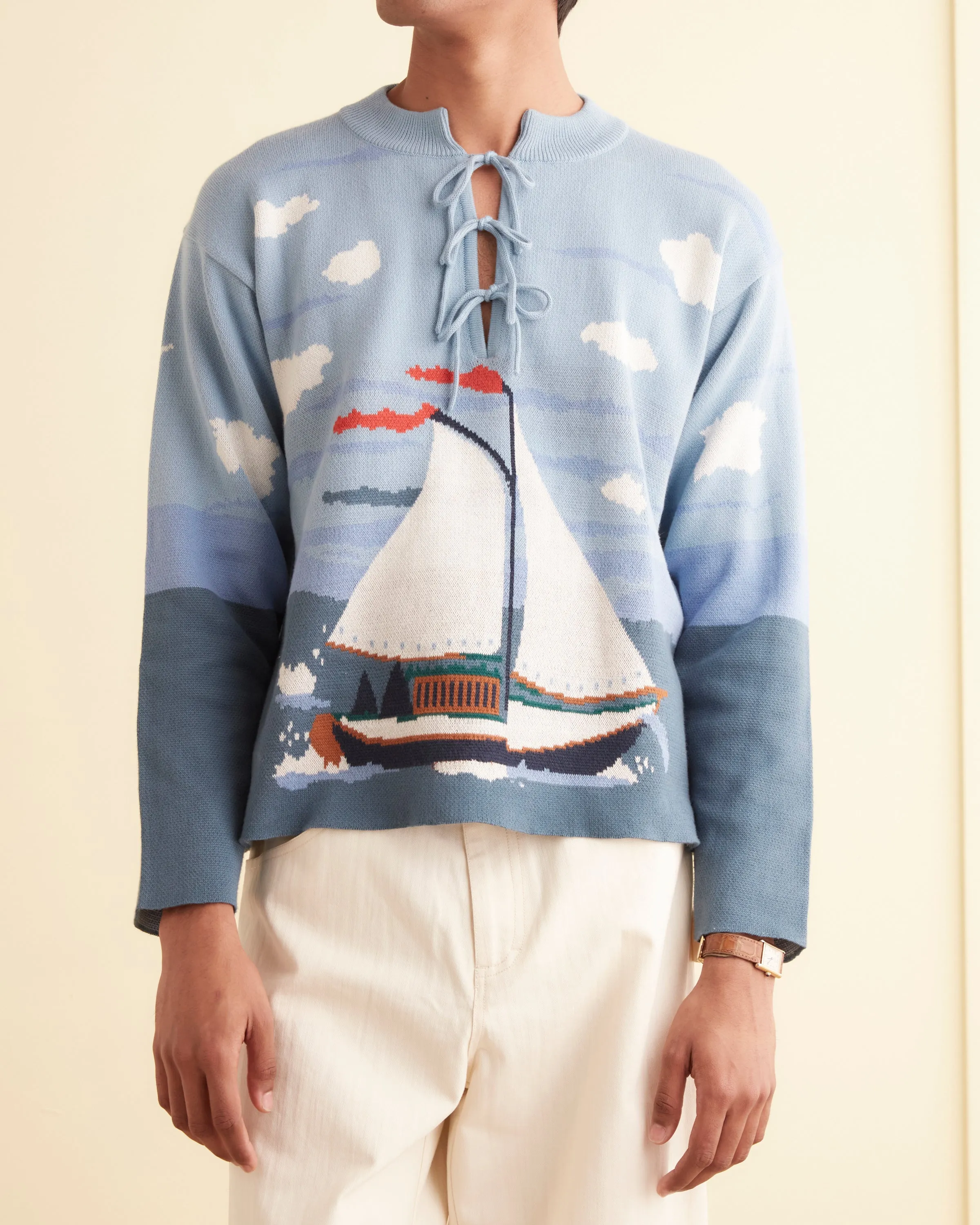 Pinafore Sweater sold by BODE product image thumbnail 2