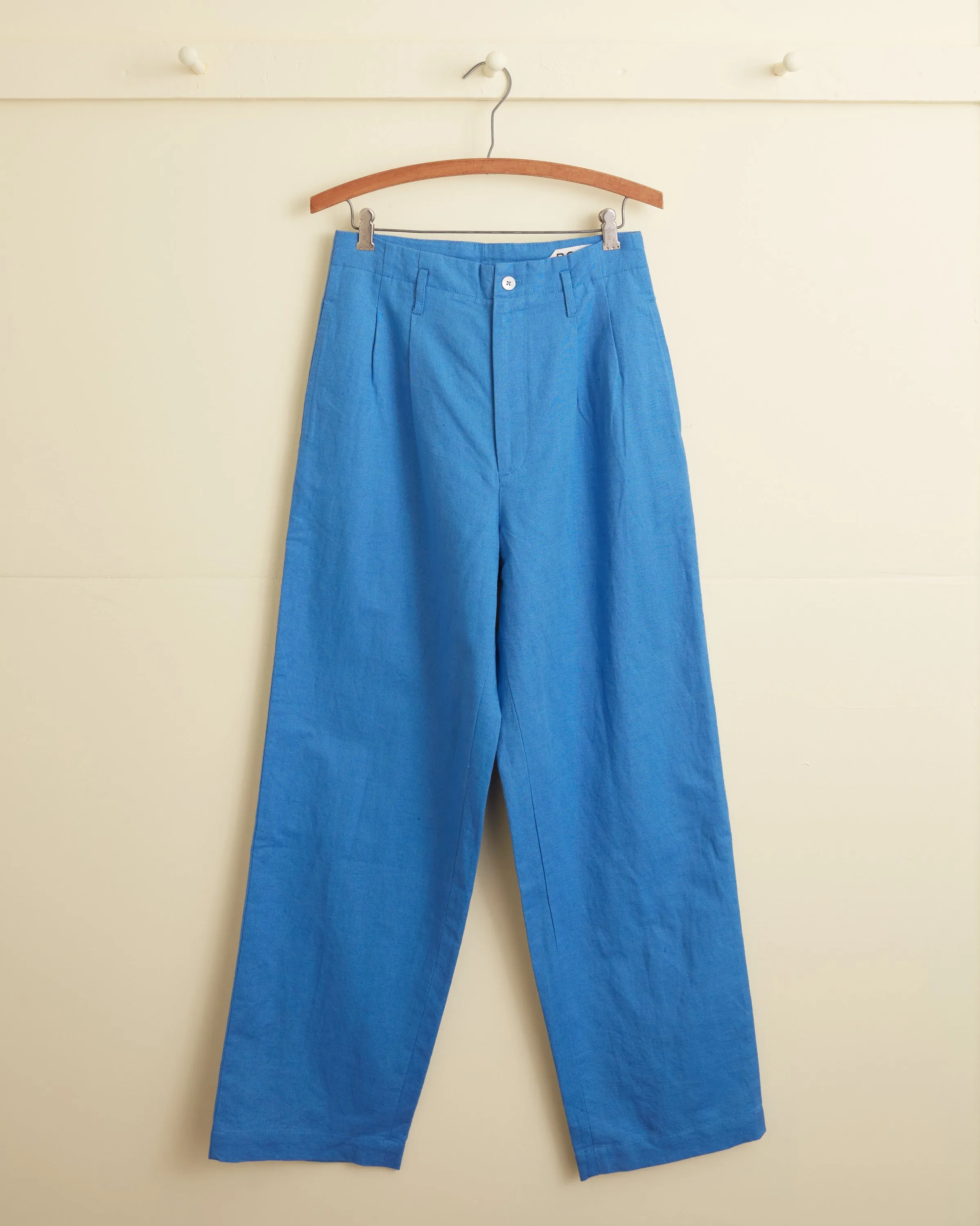 Linen Murray Trousers - Indigo sold by BODE product image thumbnail 4