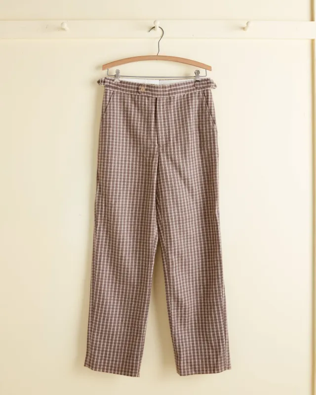 Acorn Check Trousers - 28 sold by BODE