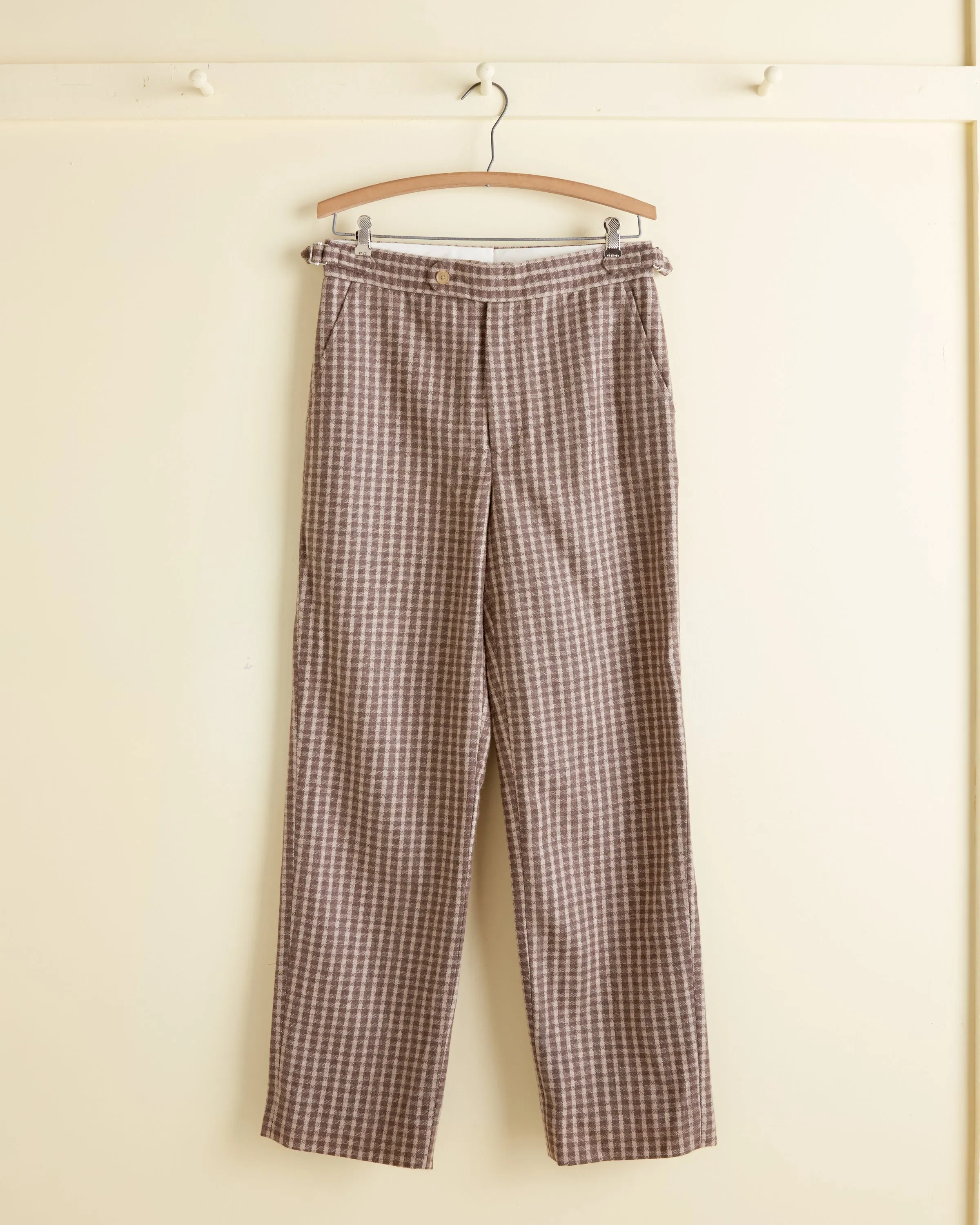 Acorn Check Trousers - 30 sold by BODE
