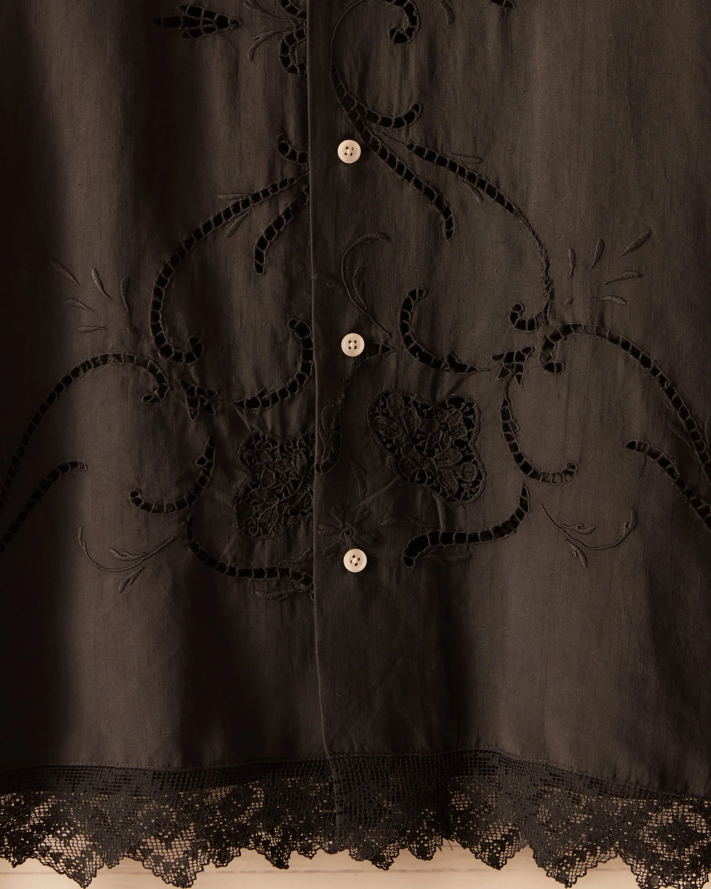 Midnight Bloom Long Sleeve Shirt - L/XL sold by BODE product image thumbnail 2