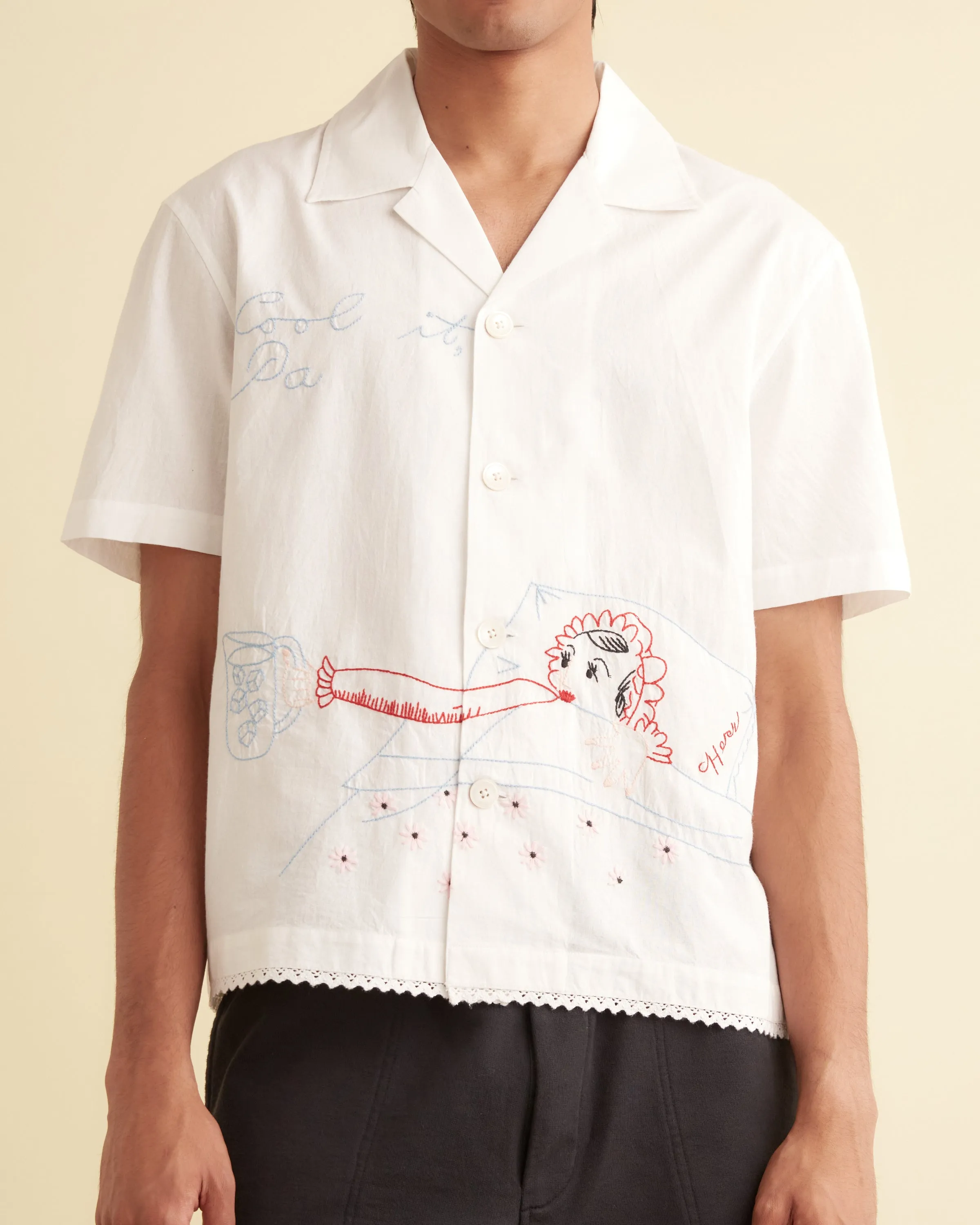 His-and-Hers Short Sleeve Shirt sold by BODE product image thumbnail 2