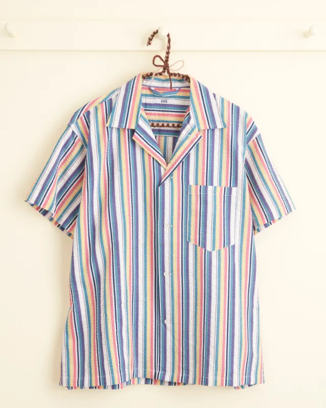 Candy Seersucker Stripe Shirt - M/L sold by BODE