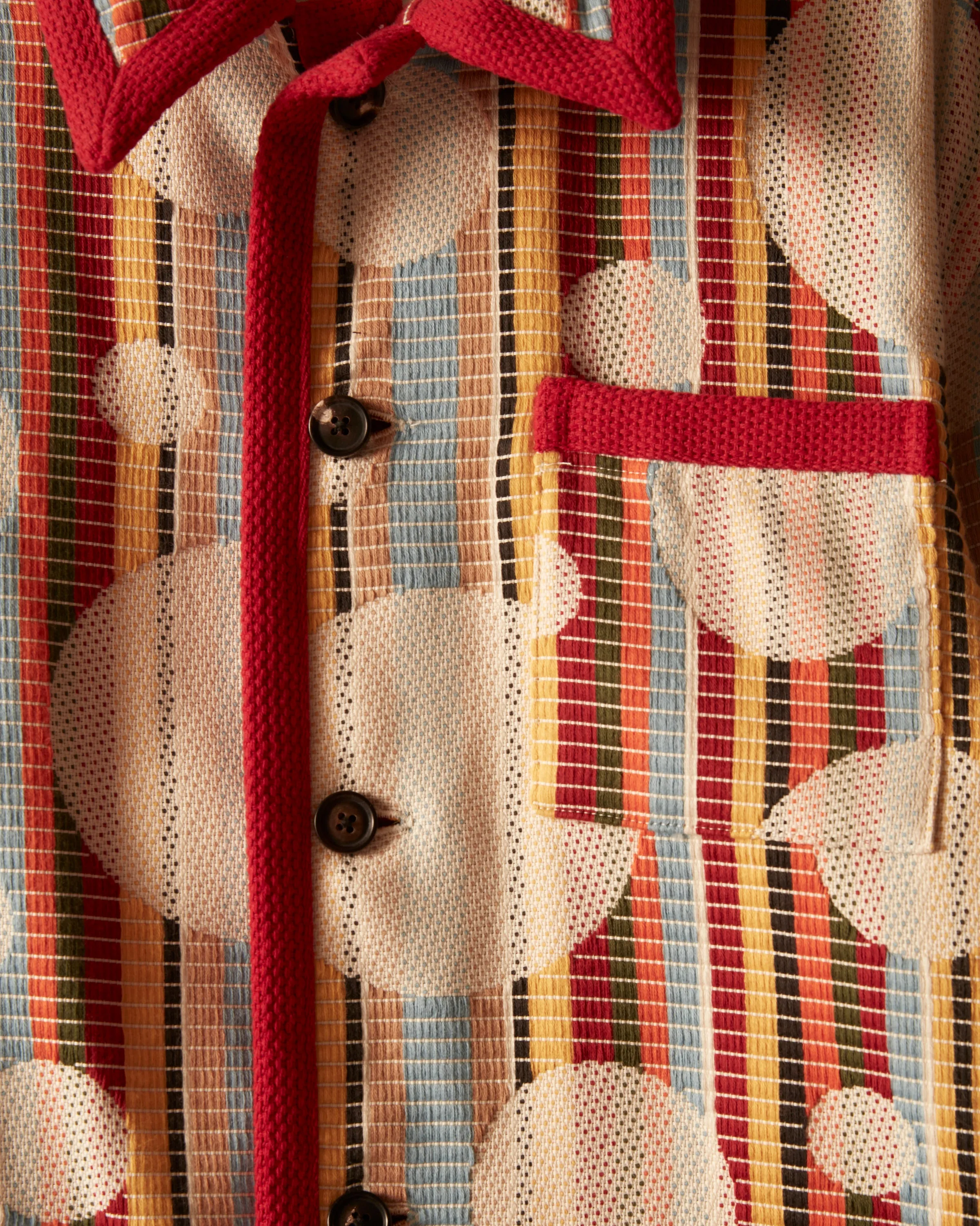 Bubble Jacquard Workwear Jacket sold by BODE product image thumbnail 2