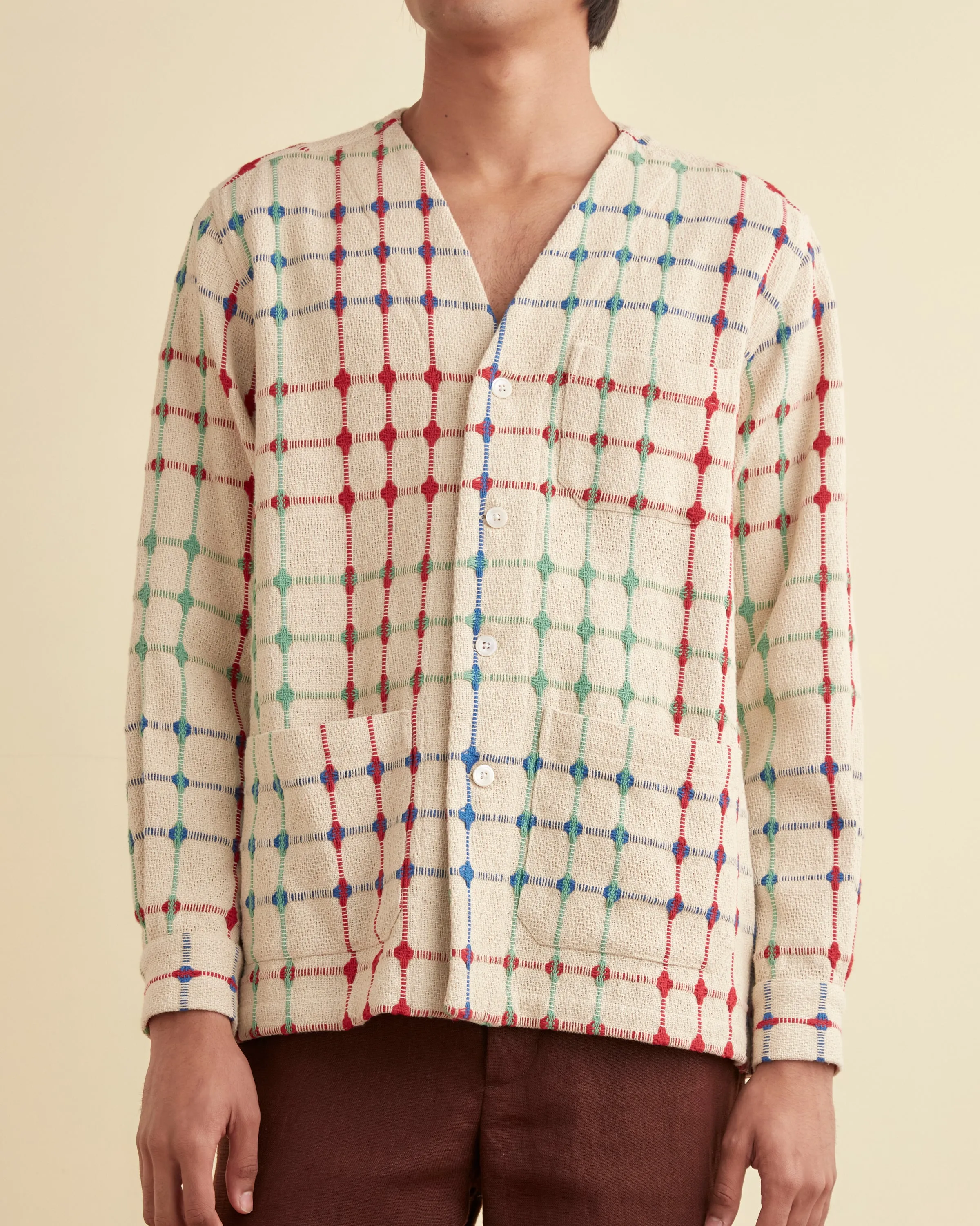 Dobby Weave Jacket sold by BODE product image thumbnail 2