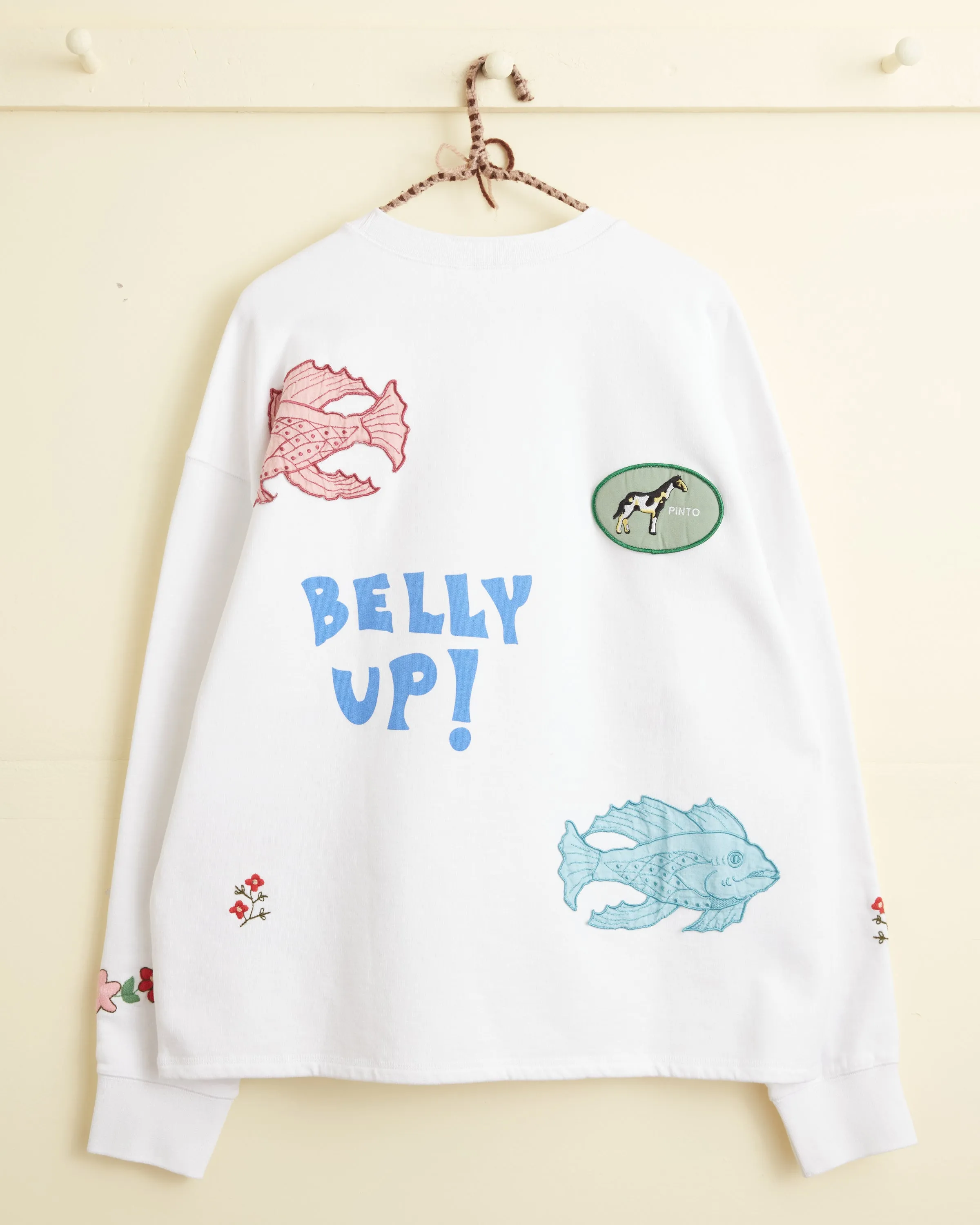 Property of Janet Crewneck sold by BODE product image thumbnail 3