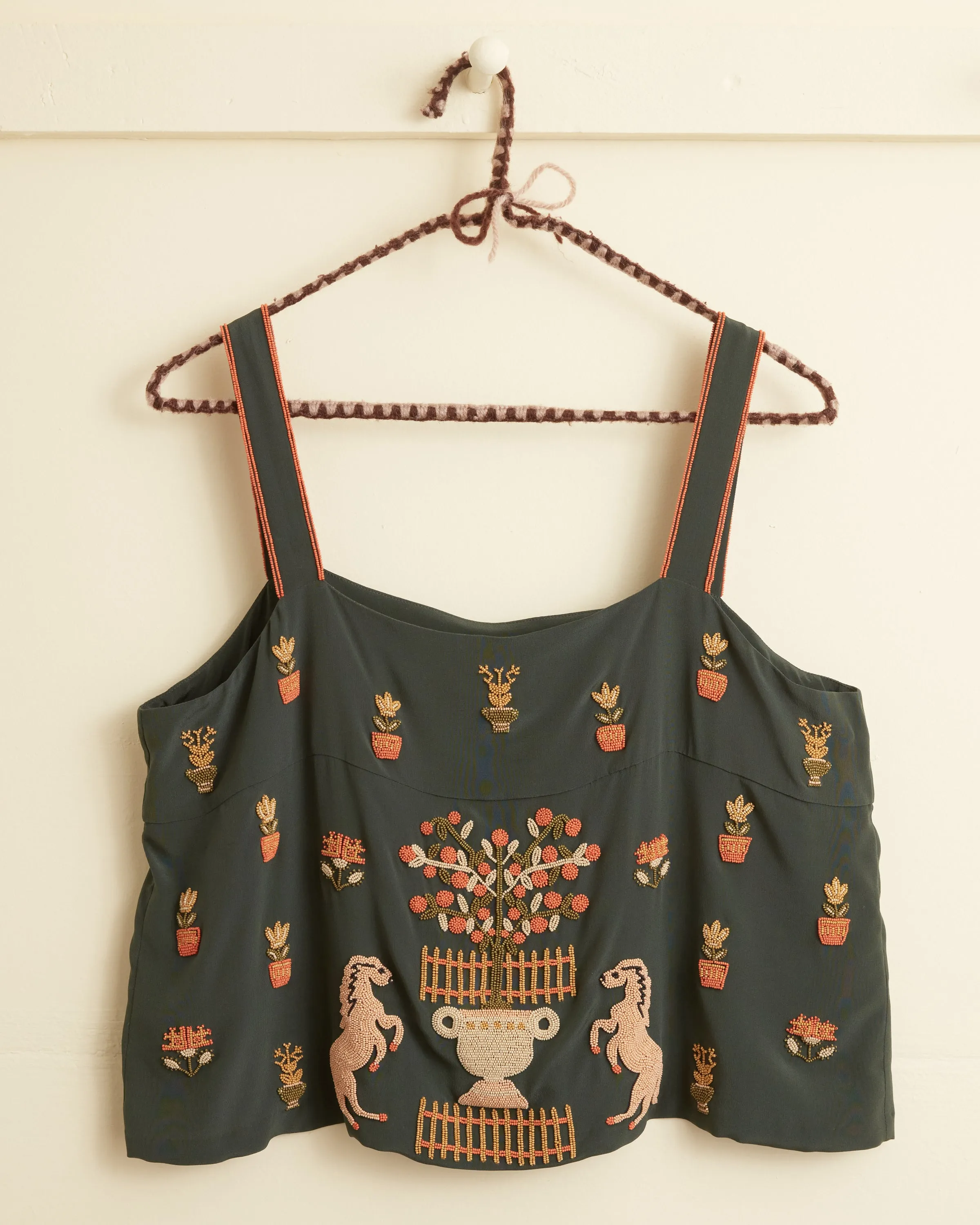Beaded Paddock Sampler Tank sold by BODE product image thumbnail 4