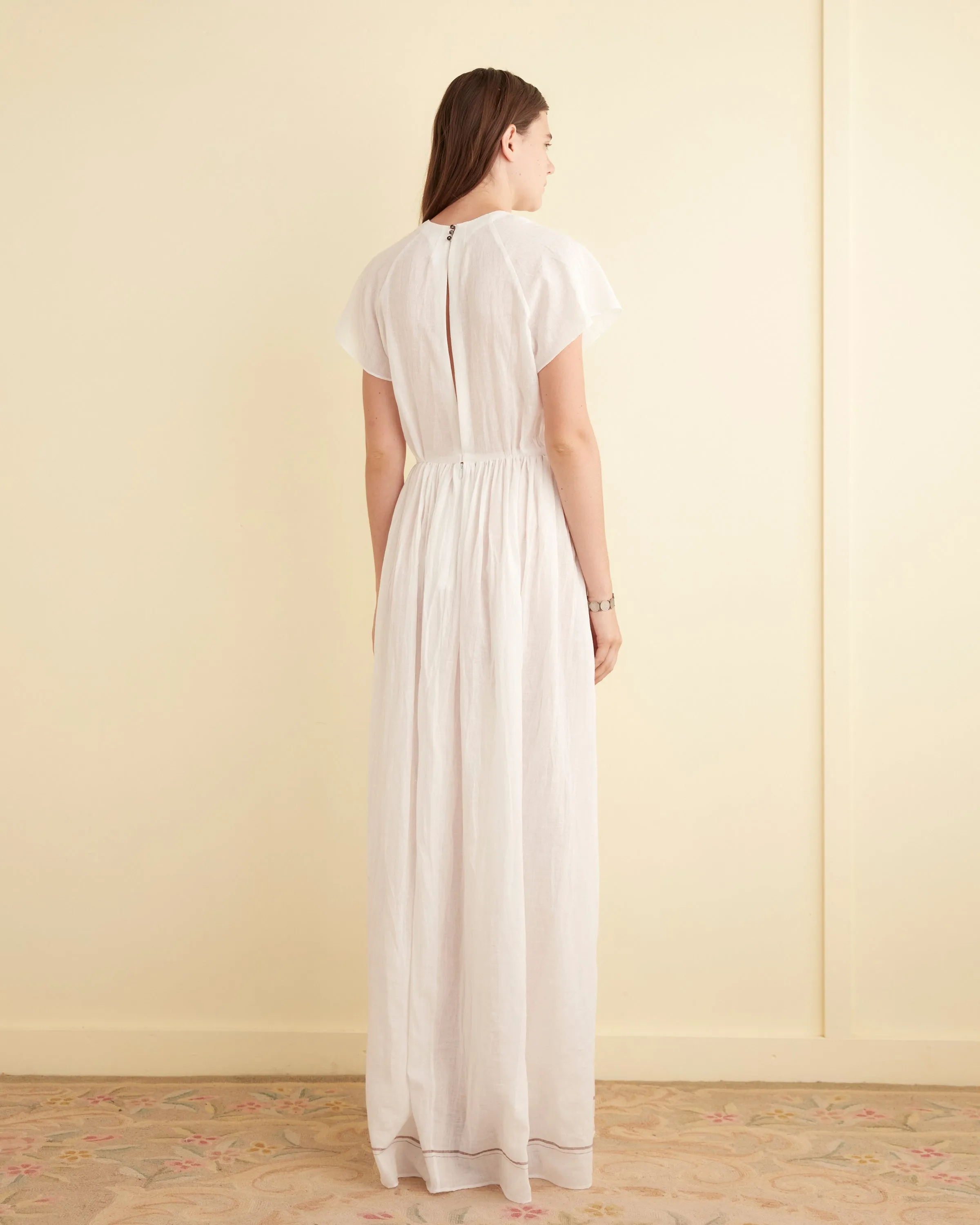 Seaside Stripe Dress - M sold by BODE product image thumbnail 3