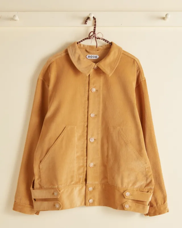 Custom Senior Cord Side Tab Jacket sold by BODE