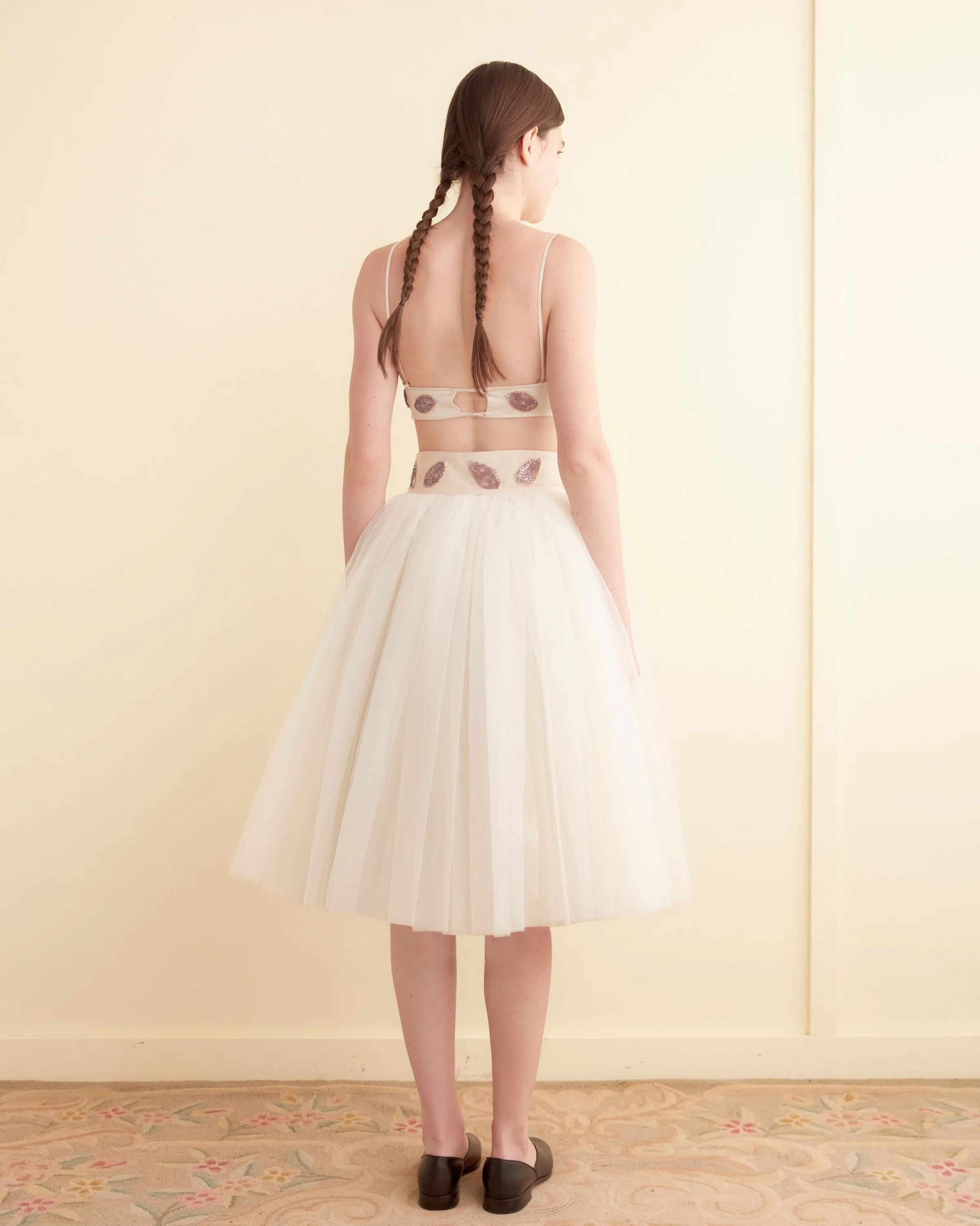 Sequin Sunset Lily Skirt sold by BODE product image thumbnail 3