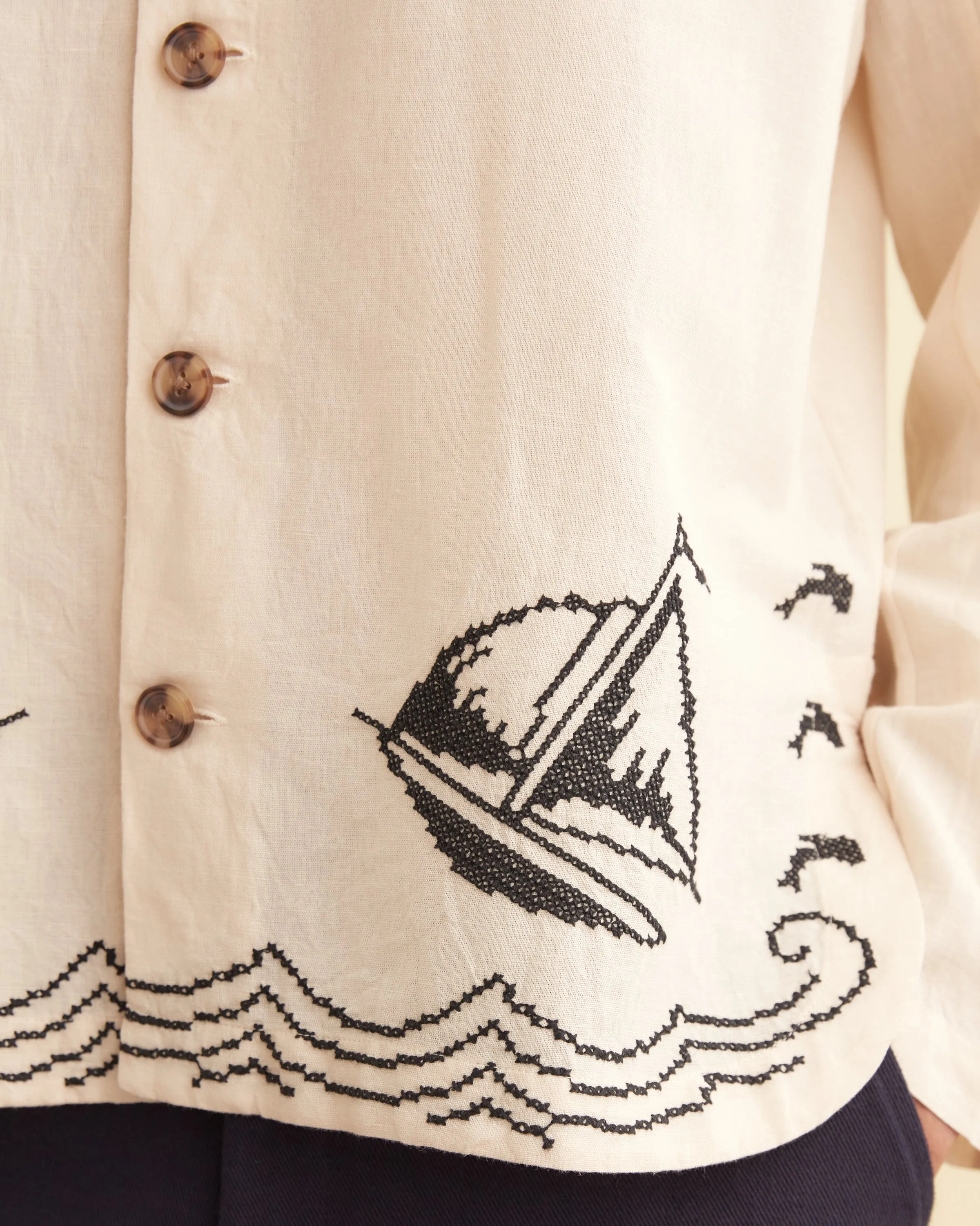 Sailing Overshirt sold by BODE product image thumbnail 2