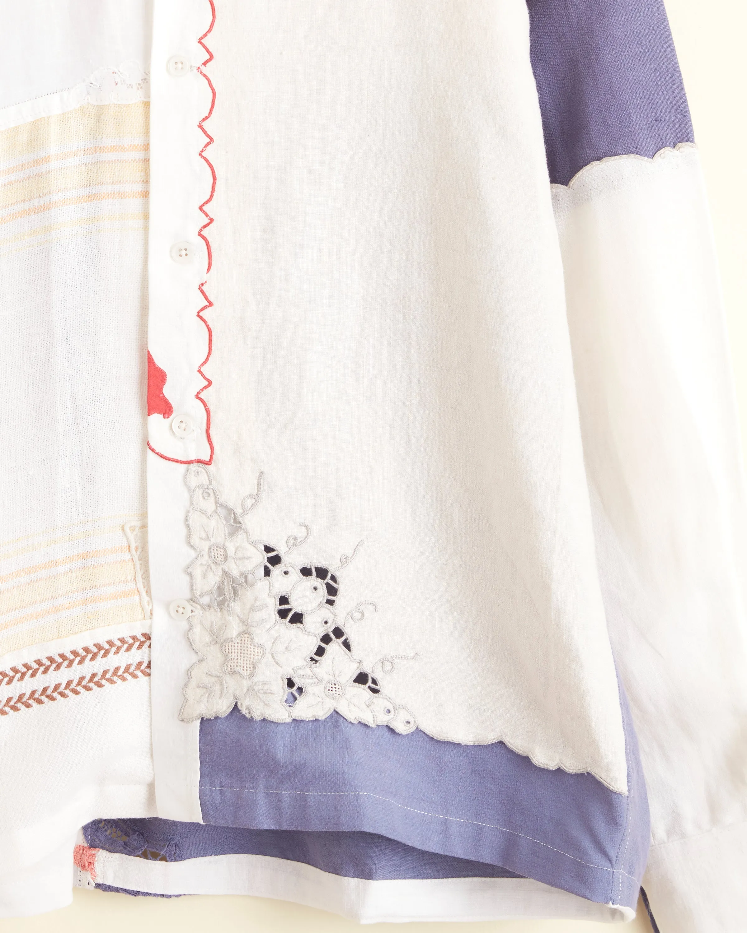 Patchwork Napkin Long Sleeve Shirt sold by BODE product image thumbnail 2