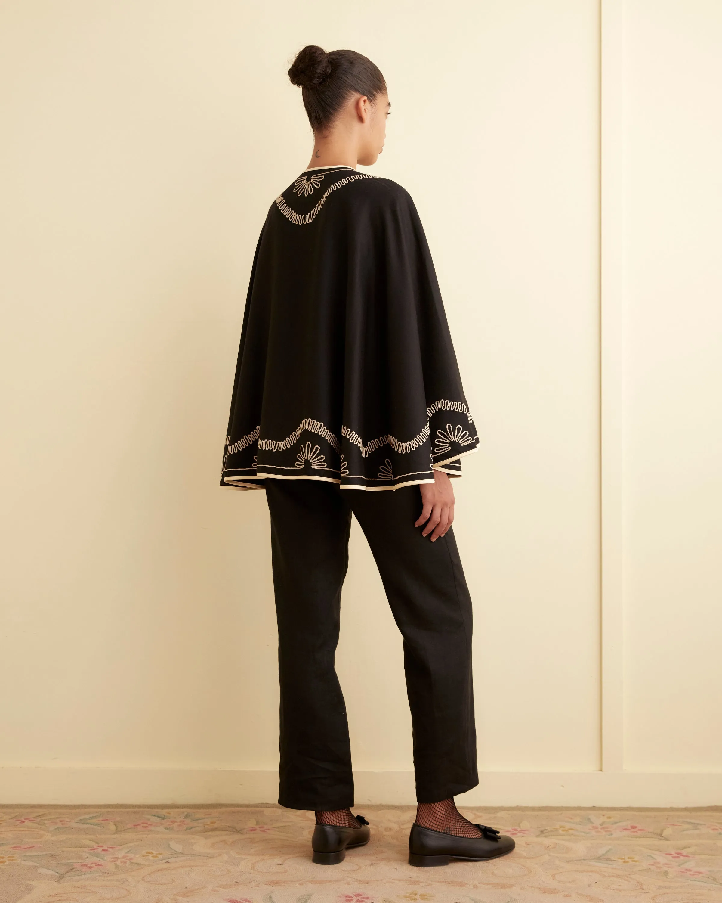Floral Cording Cape sold by BODE product image thumbnail 3