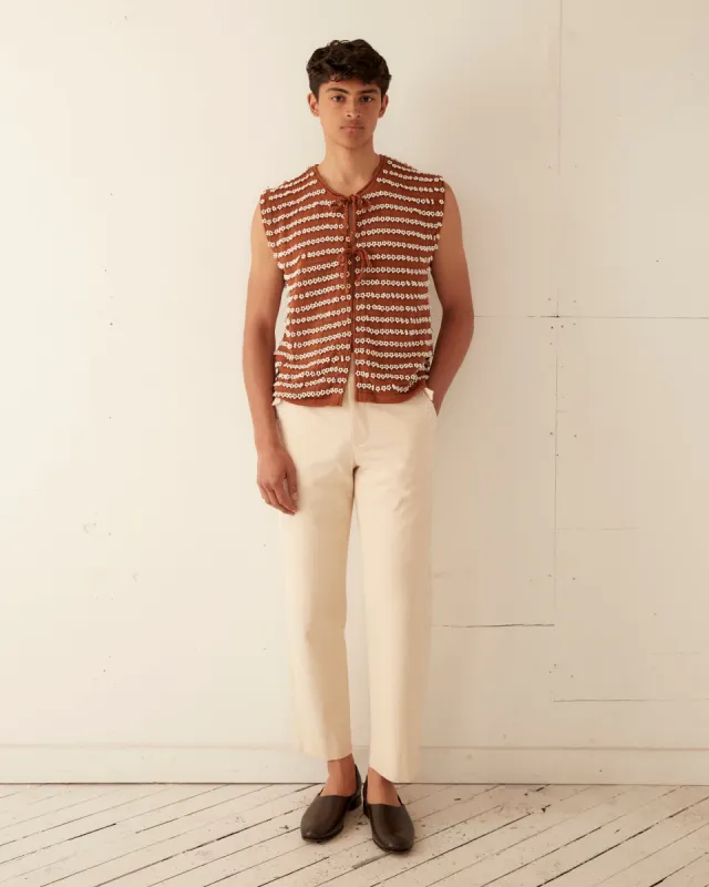 Beaded Vest sold by BODE